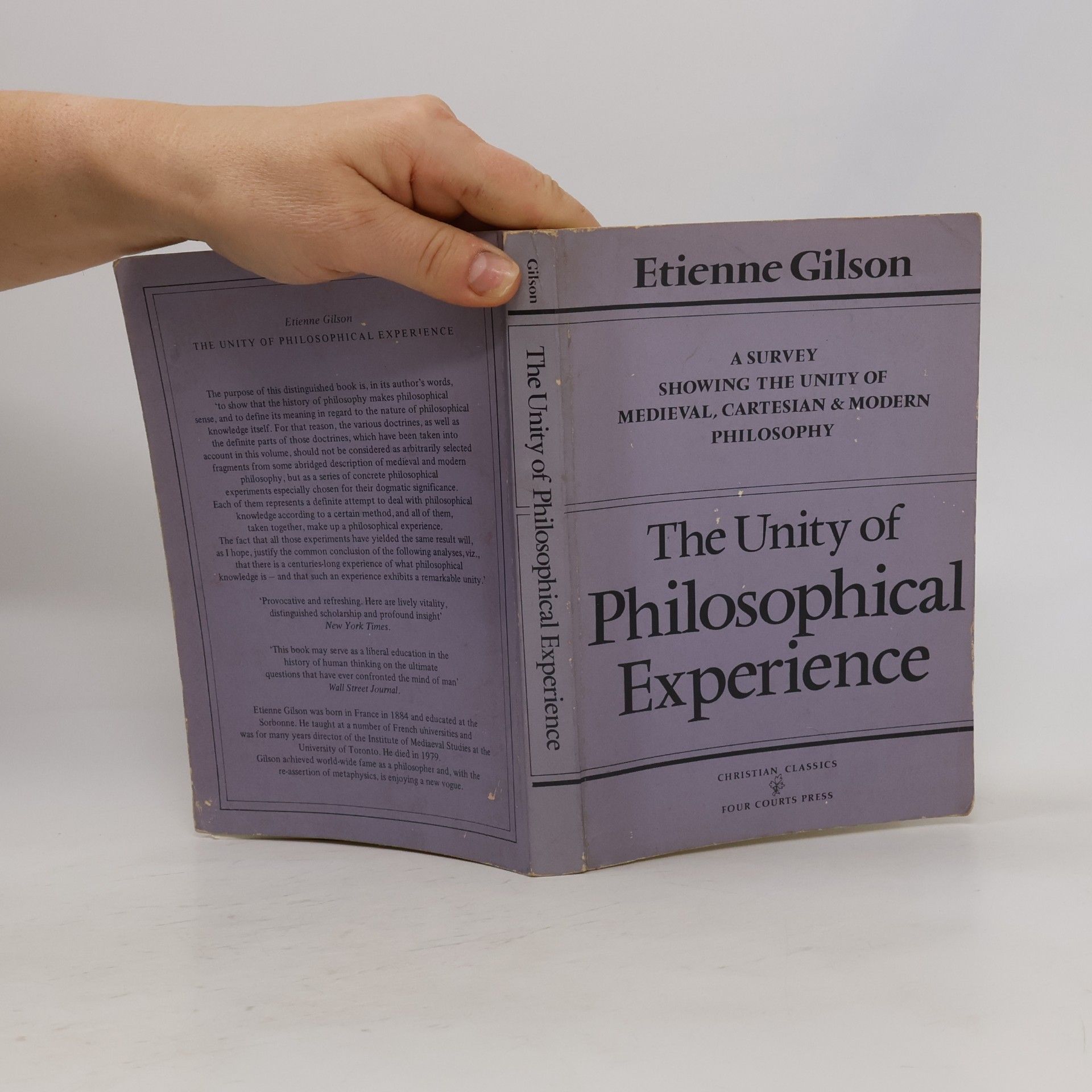 Étienne Gilson Unity of Philosophical Experience
