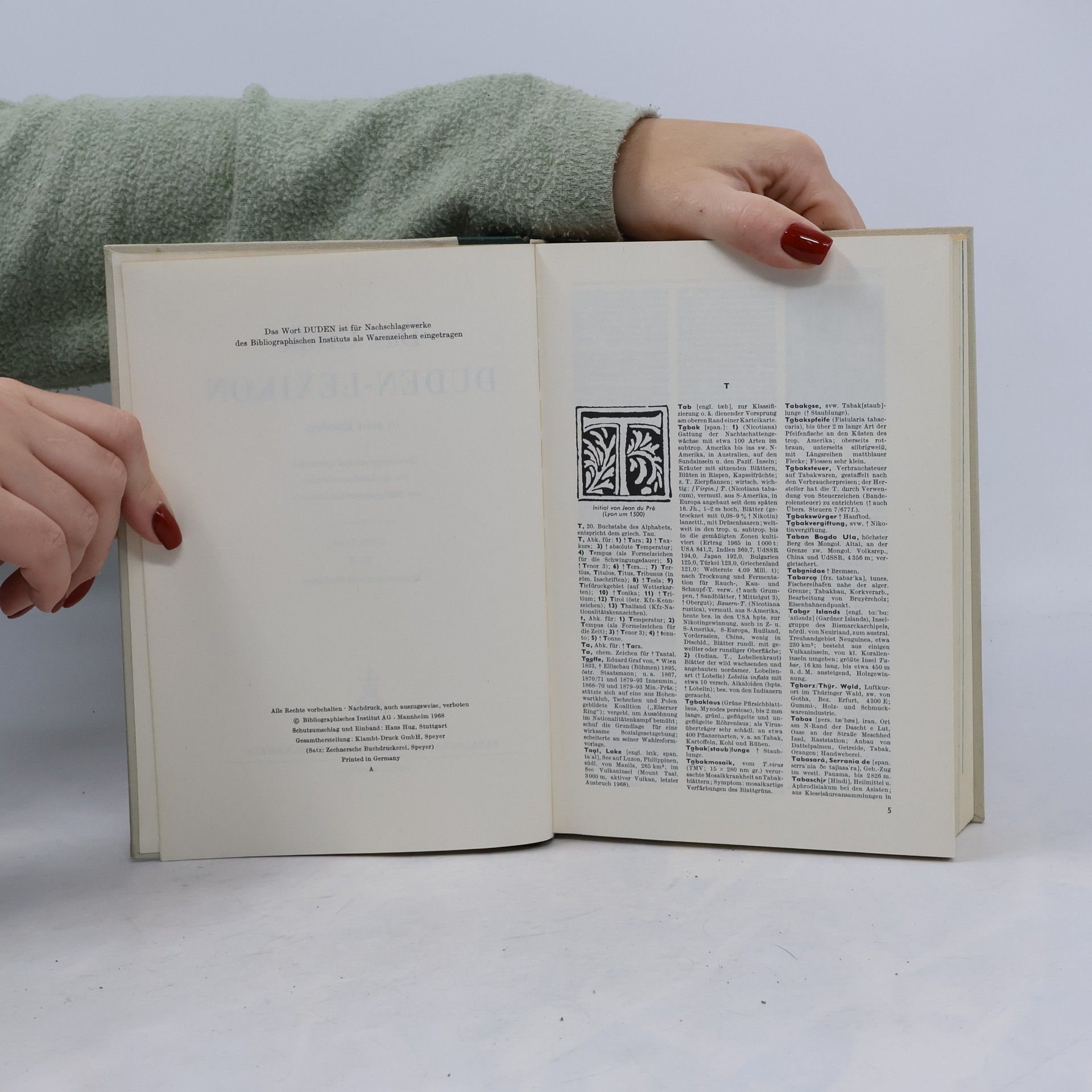 Hans Hug Großes Duden Lexikon 8