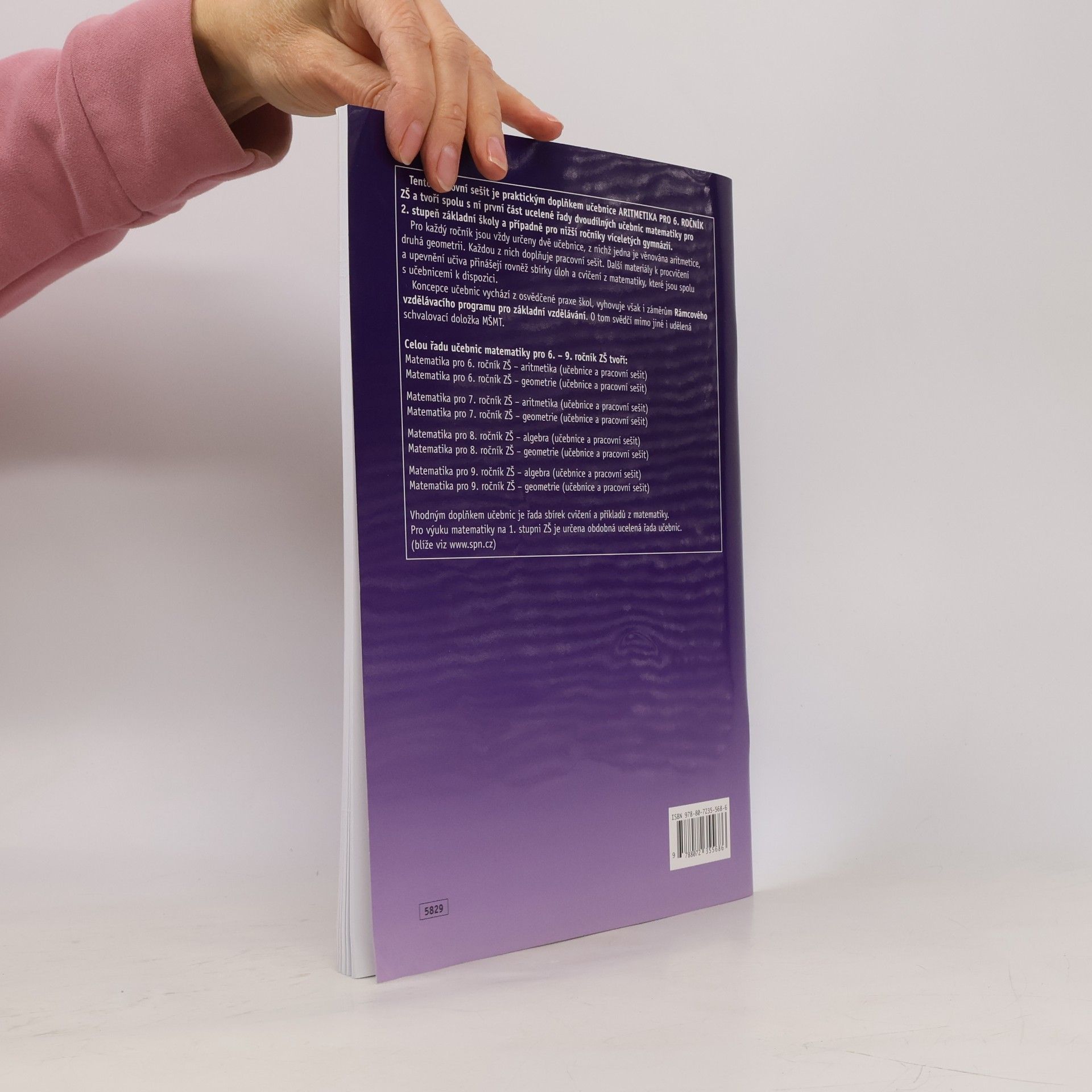 Jitka Boušková Matematika 6 pro základní školy. Aritmetika : pracovní sešit