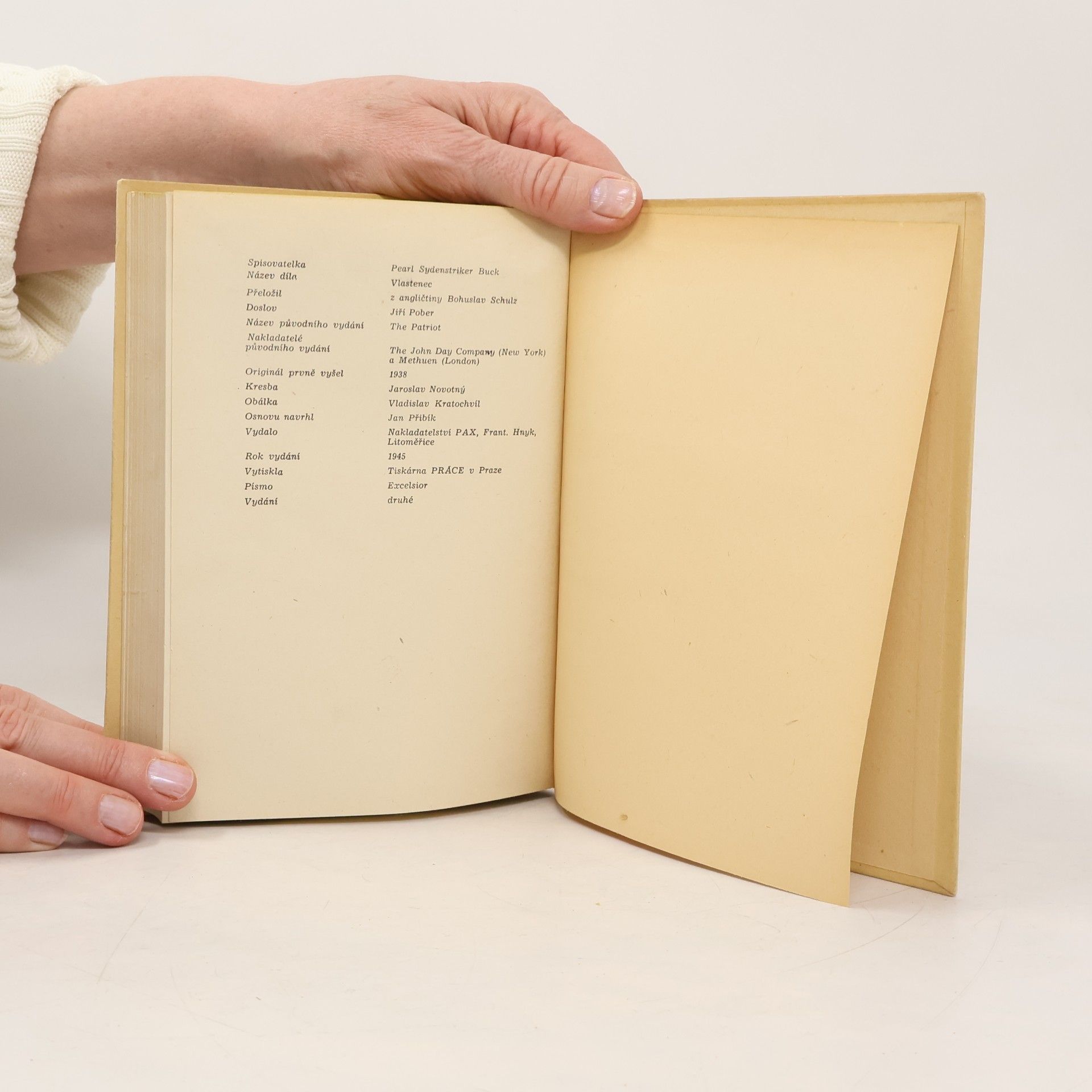 Pearl S. Buck Vlastenec