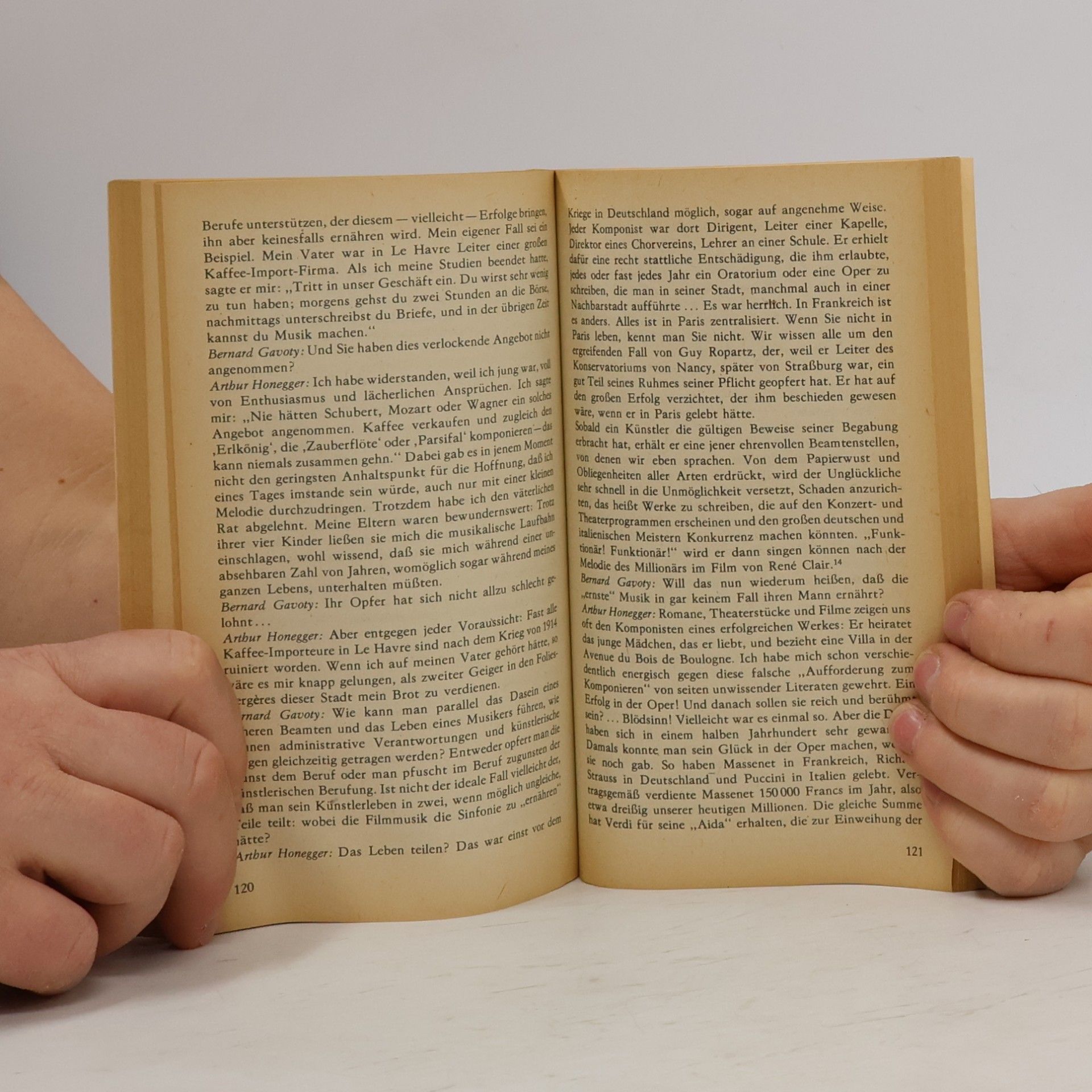 Arthur Honegger Beruf und Handwerk des Komponisten