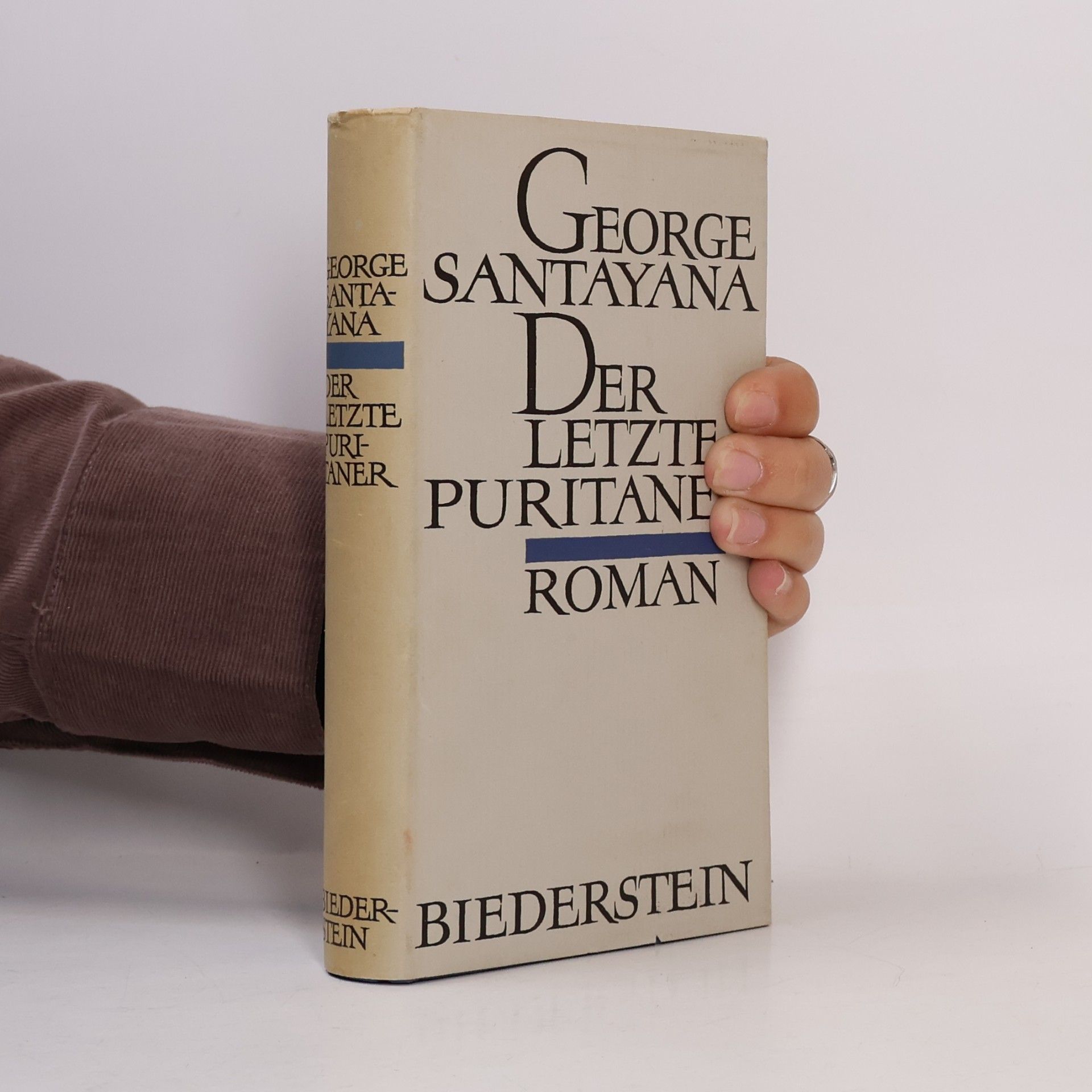 George Santayana Der letzte Puritaner