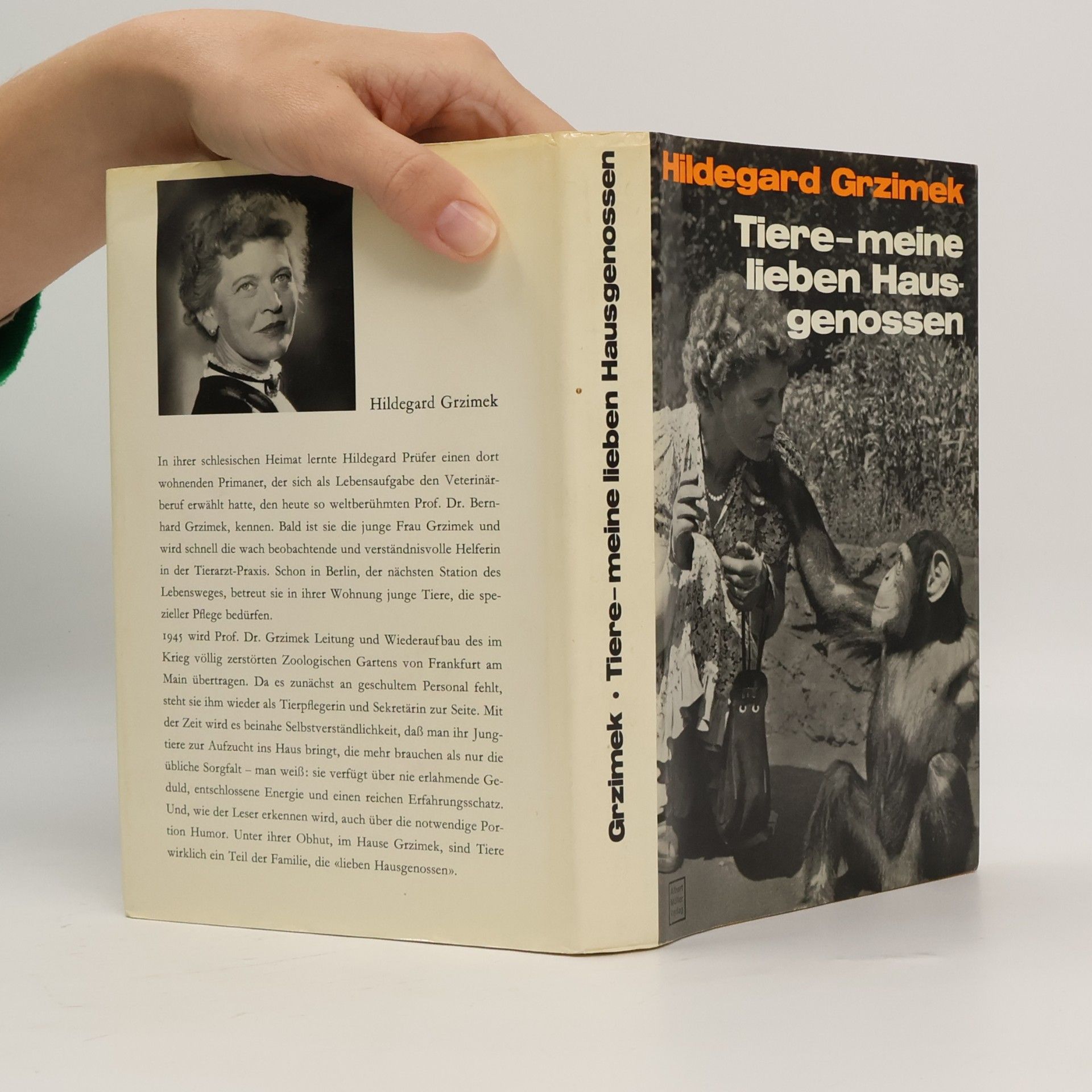 Hildegard Grzimek Tiere-meine lieben Hausgenossen