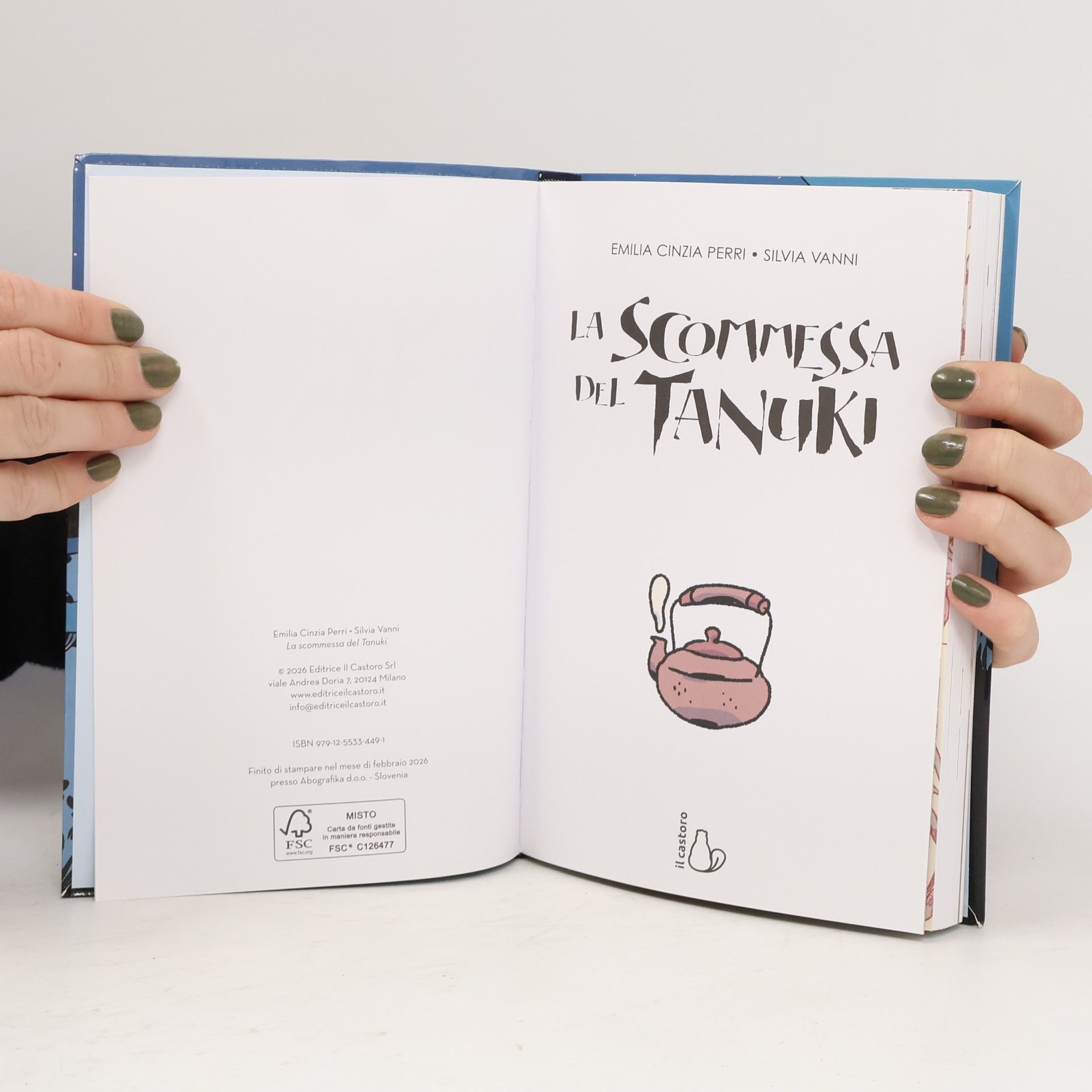 Emilia Cinzia Perri La scommessa del tanuki (Graphic novel)