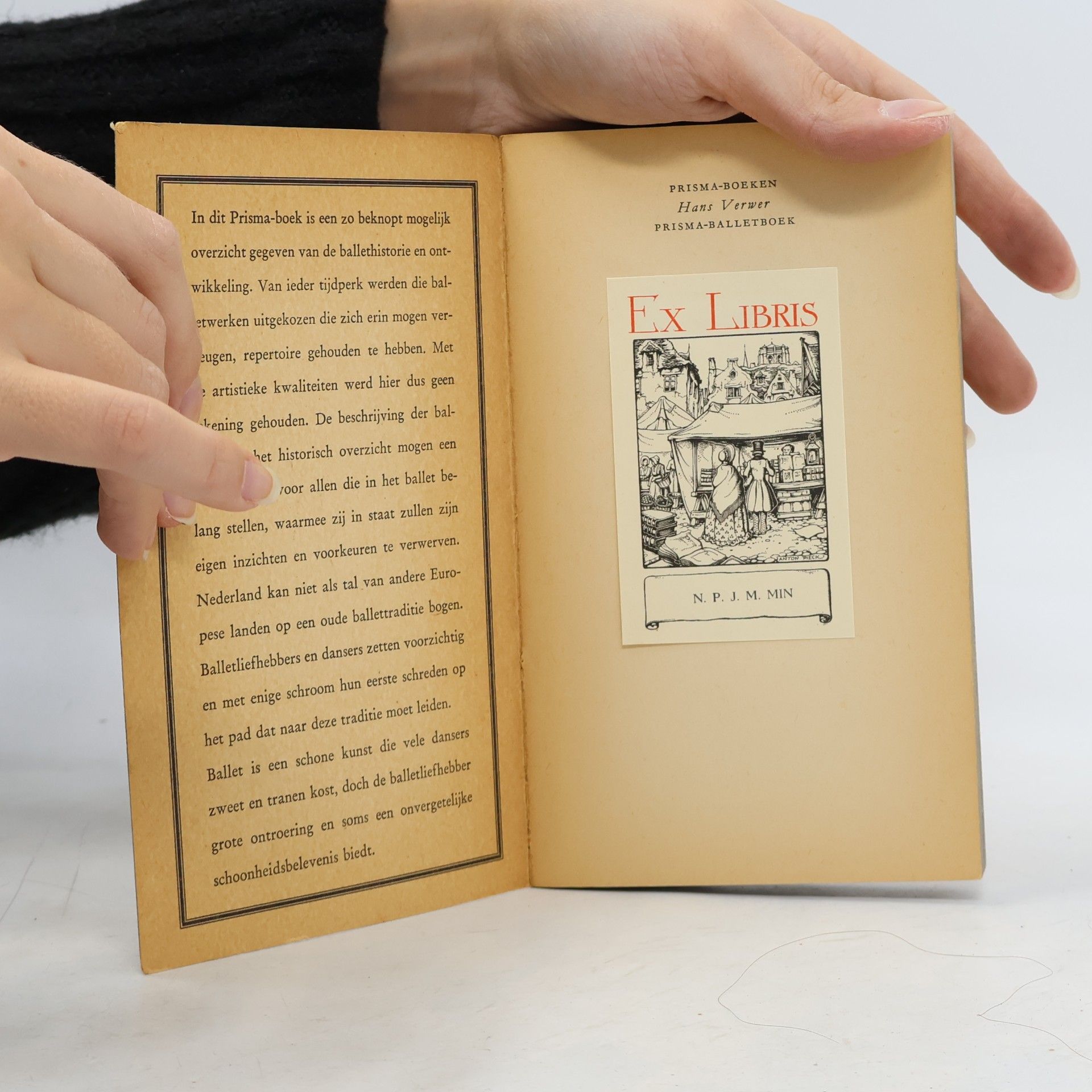 Hans Verwer Prisma Balletboek