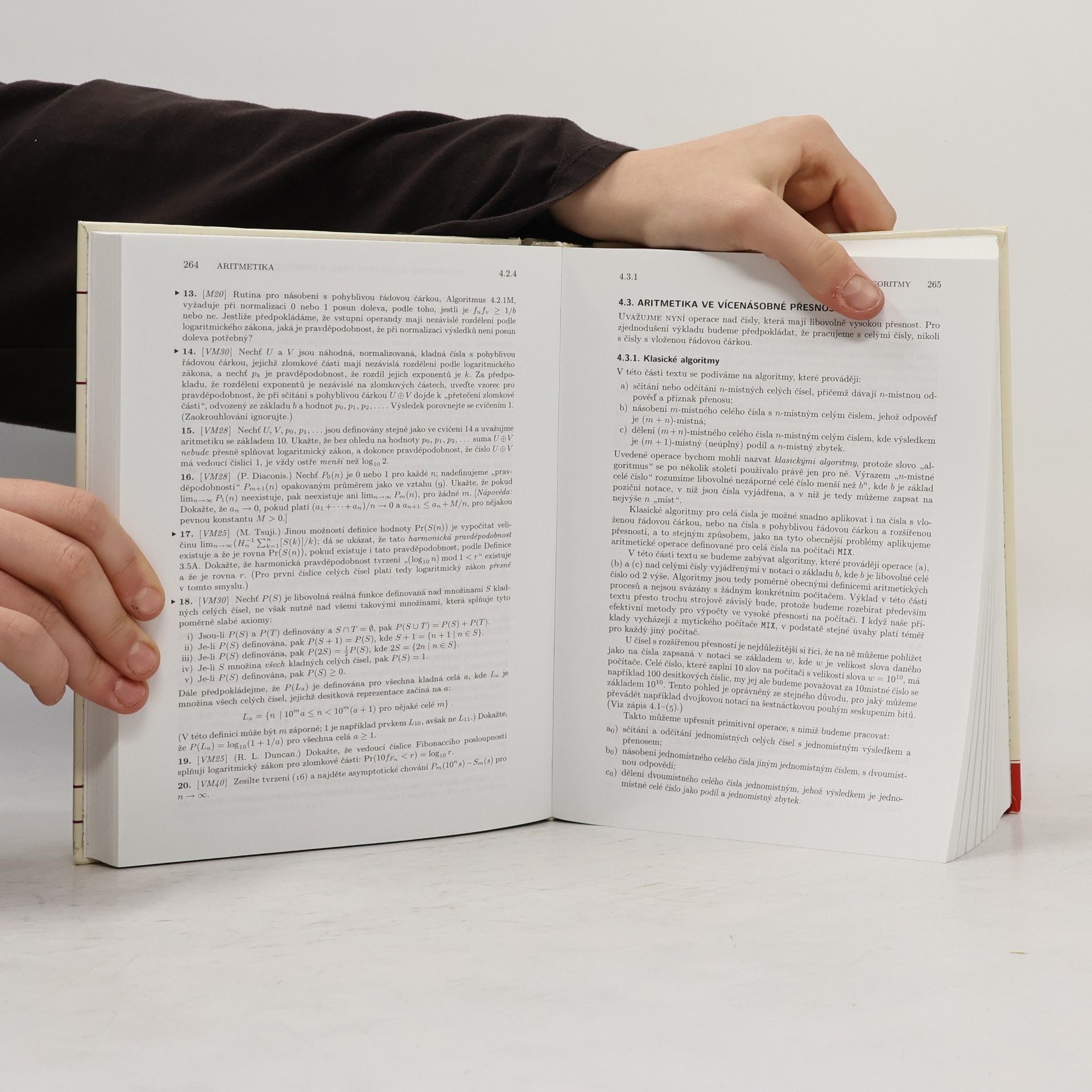 Donald Knuth Umění programování – 2.díl Seminumerické algoritmy