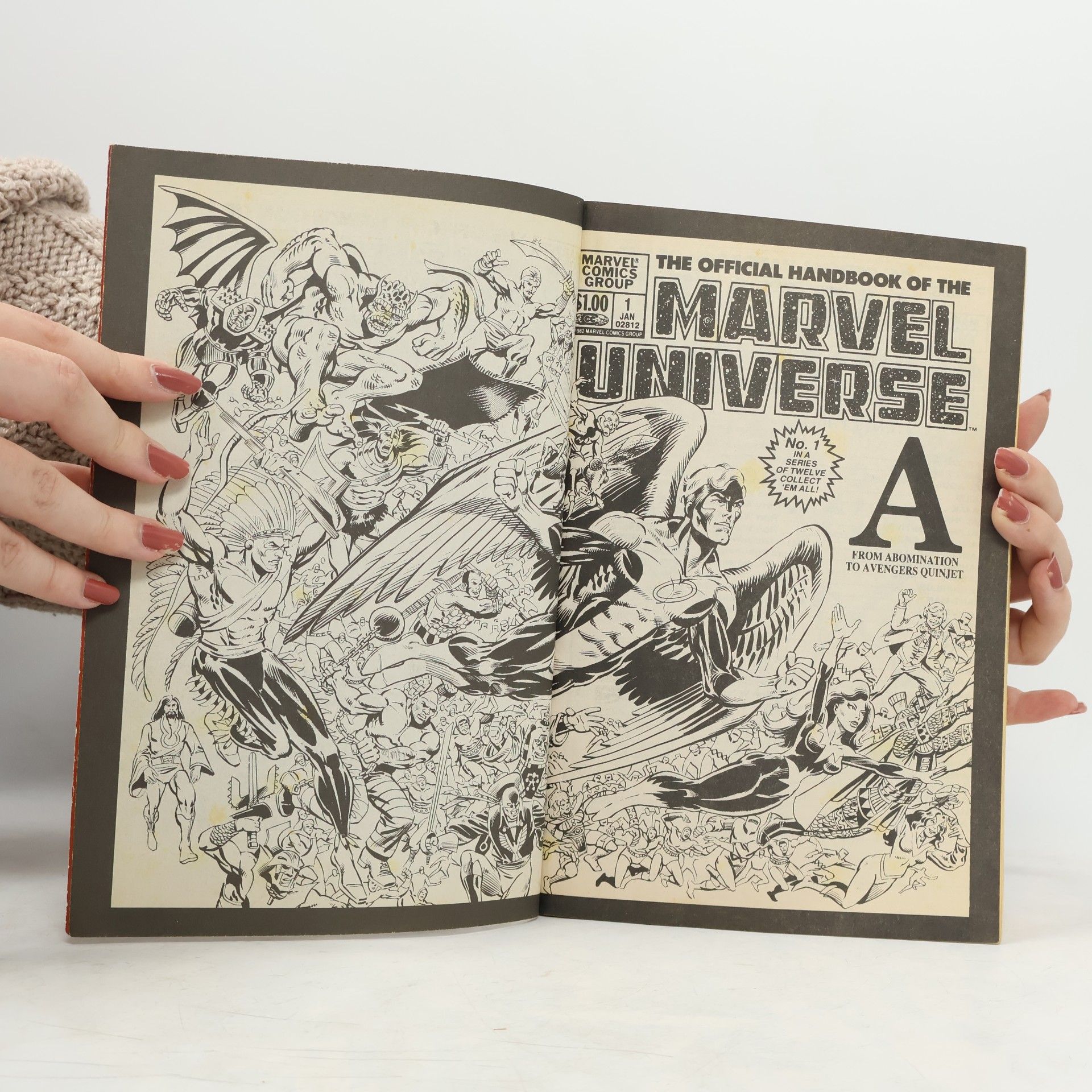Mark Gruenwald Essential - 1: The Official Handbook of the Marvel Universe TPB