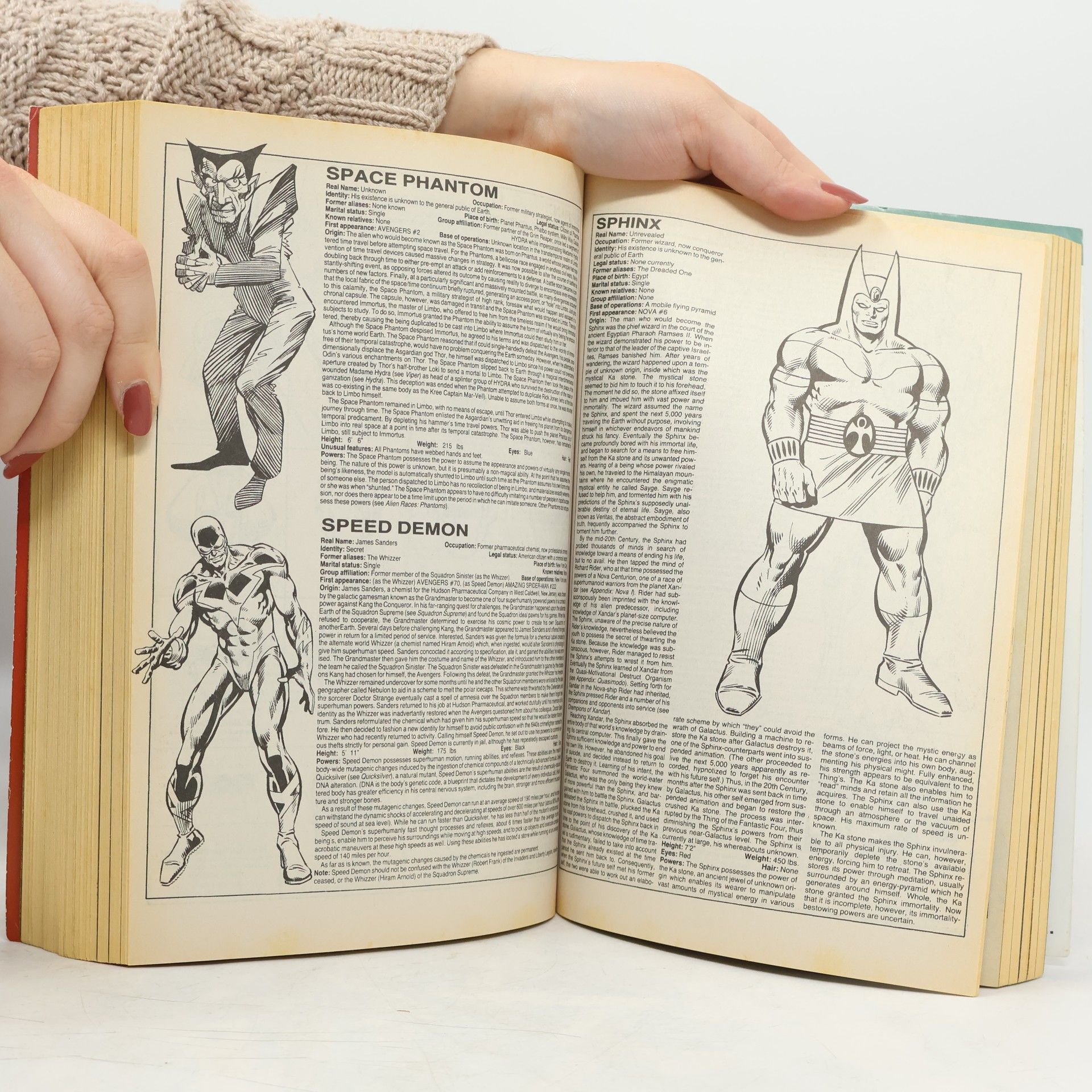 Mark Gruenwald Essential - 1: The Official Handbook of the Marvel Universe TPB