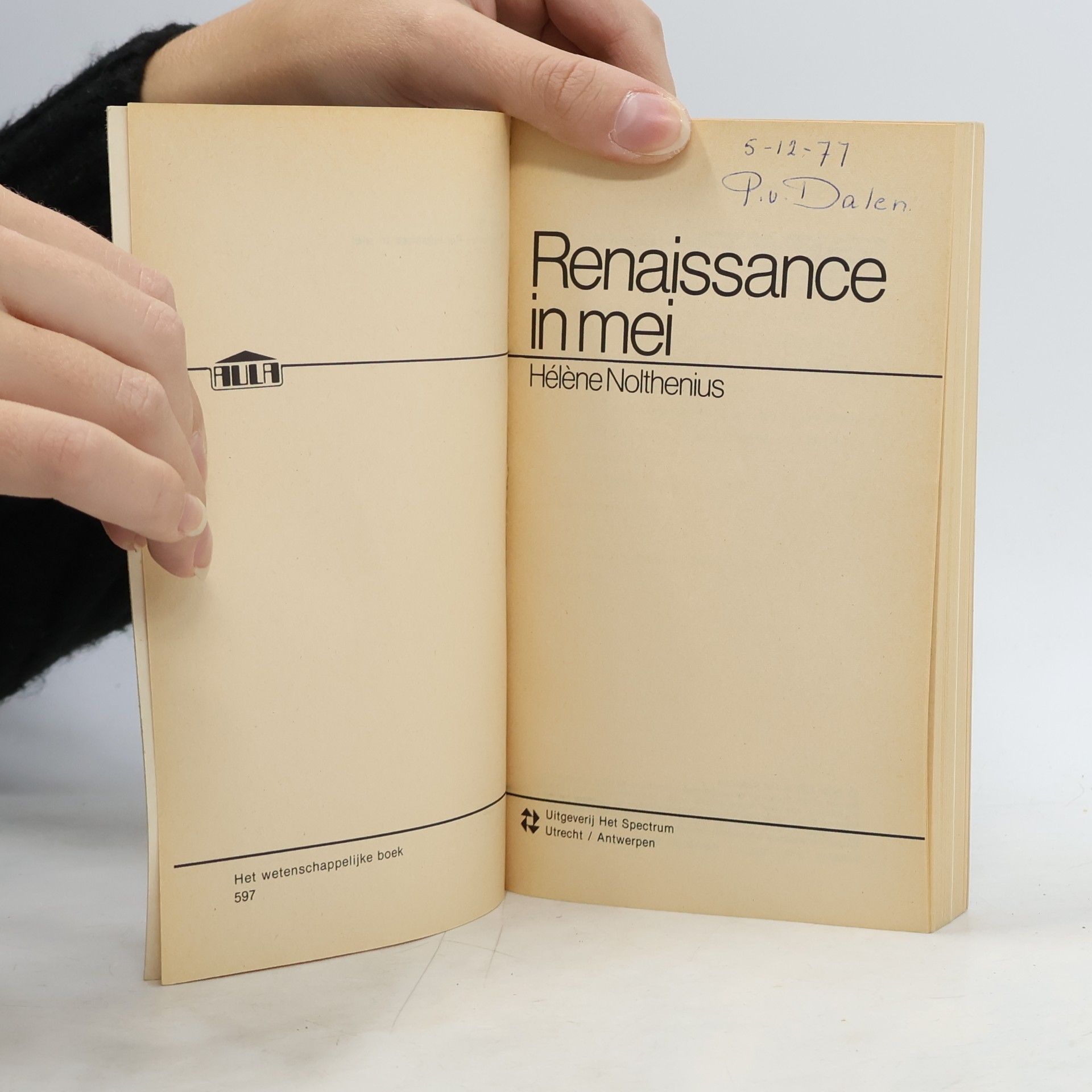 Héléne Nolthenius Renaissance in mei