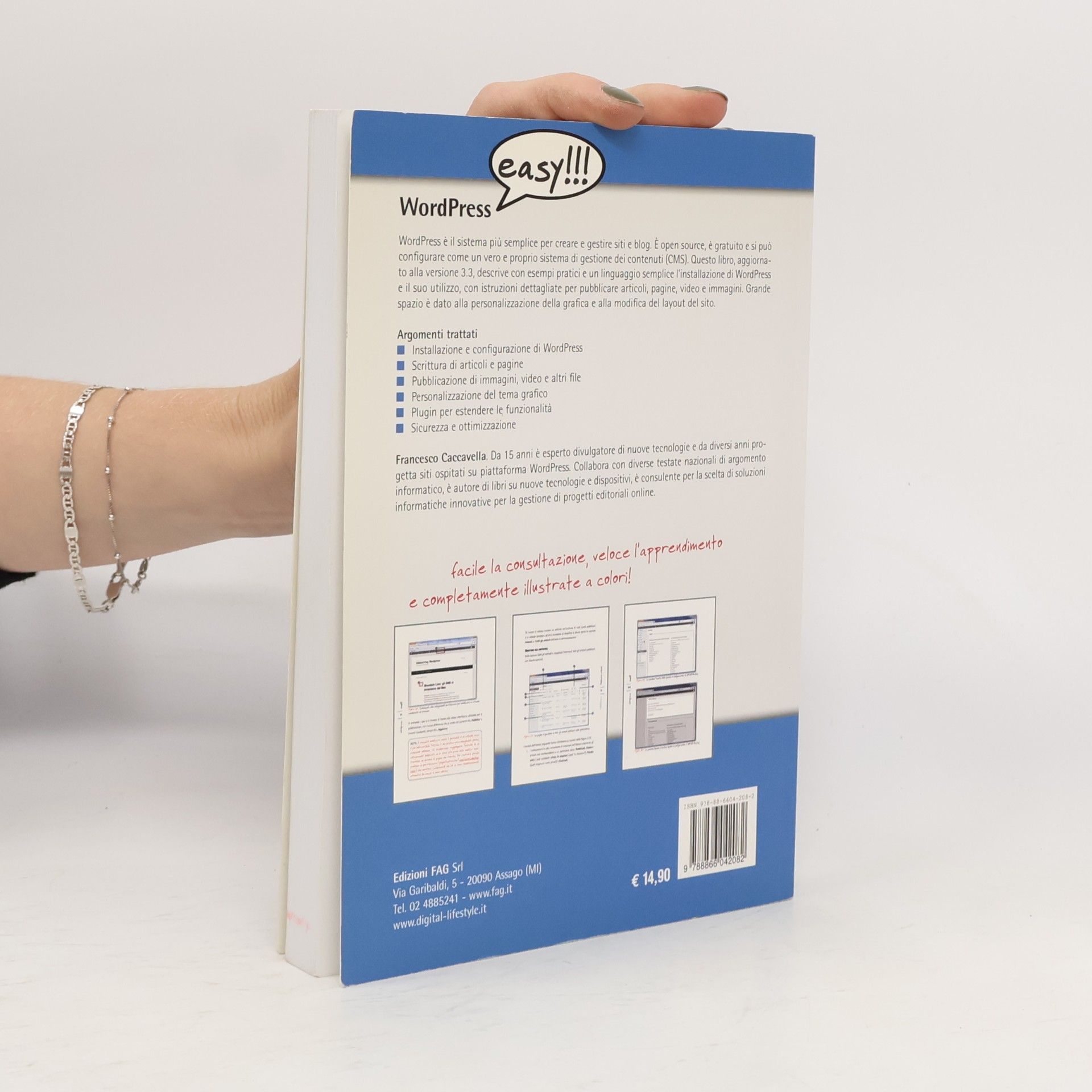 Francesco Caccavella WordPress easy!!! (Le guide facili e veloci, tutte a colori)
