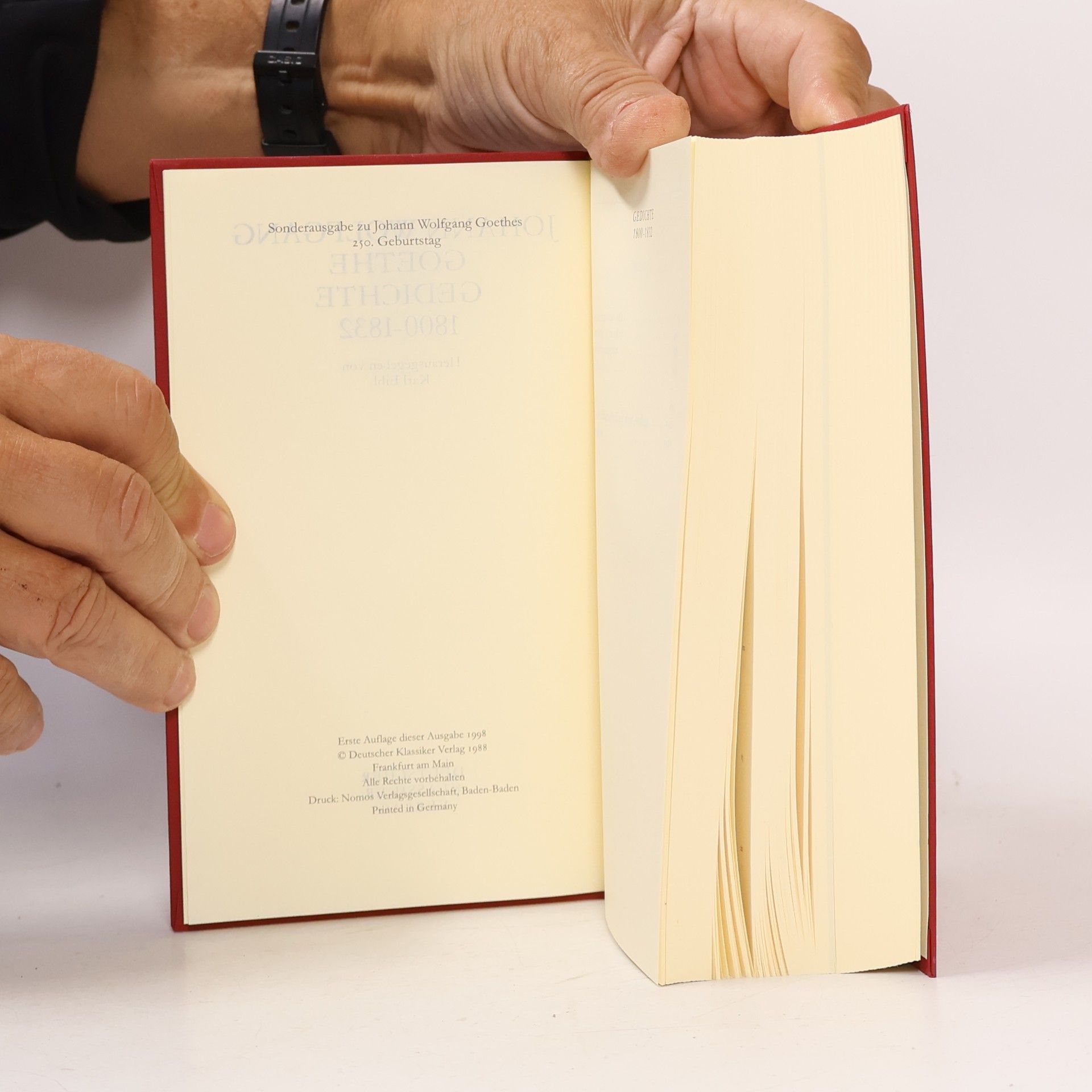 Johann Wolfgang Goethe Goethe Sämtliche Werke 1-2