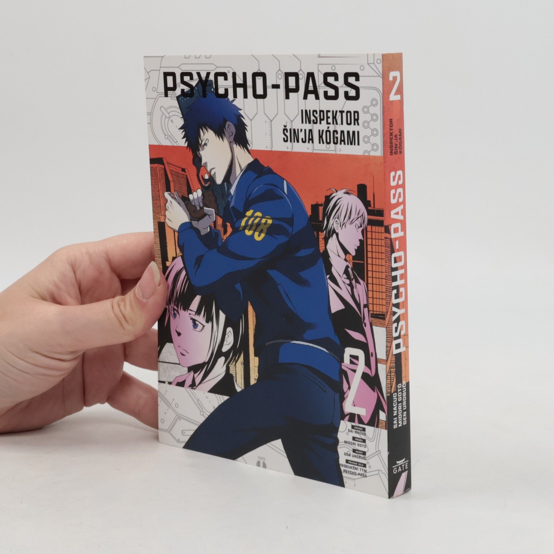 Natsuo Sai Psycho-pass. Inspektor Šin'ja Kógami. 2
