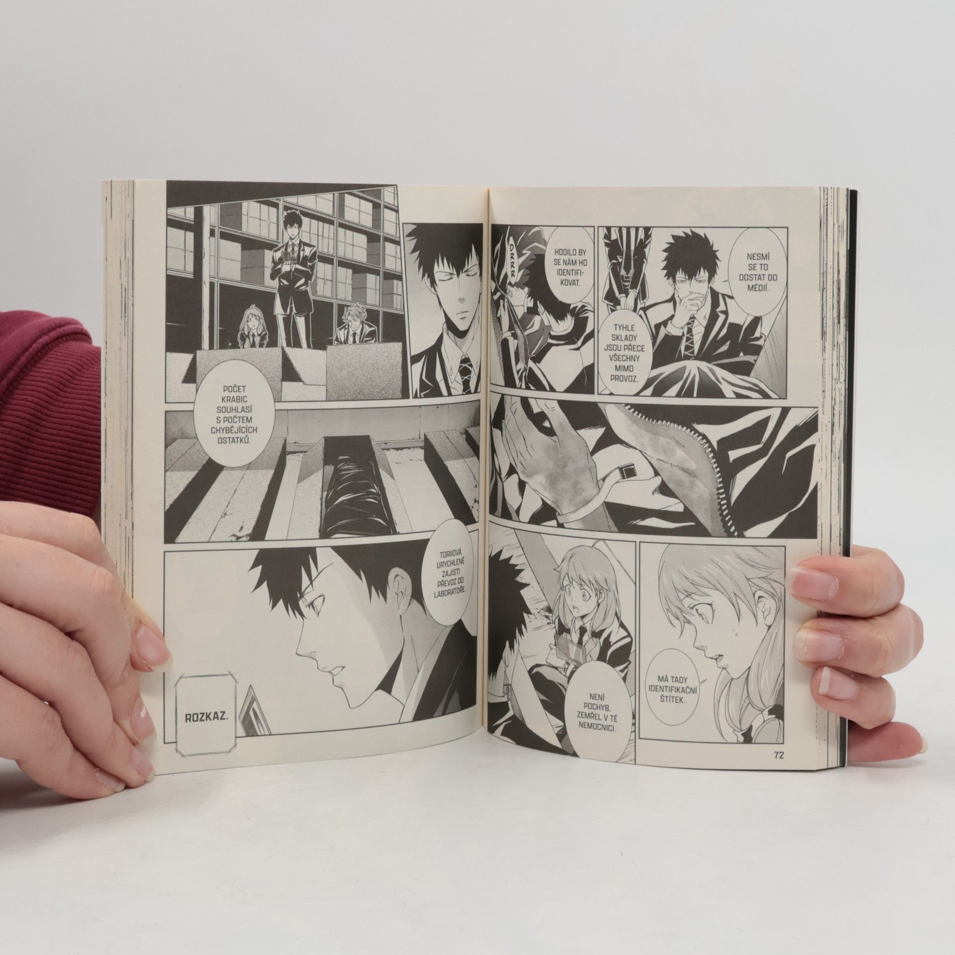 Natsuo Sai Psycho-pass 1. Inspektor Šin'ja Kógami