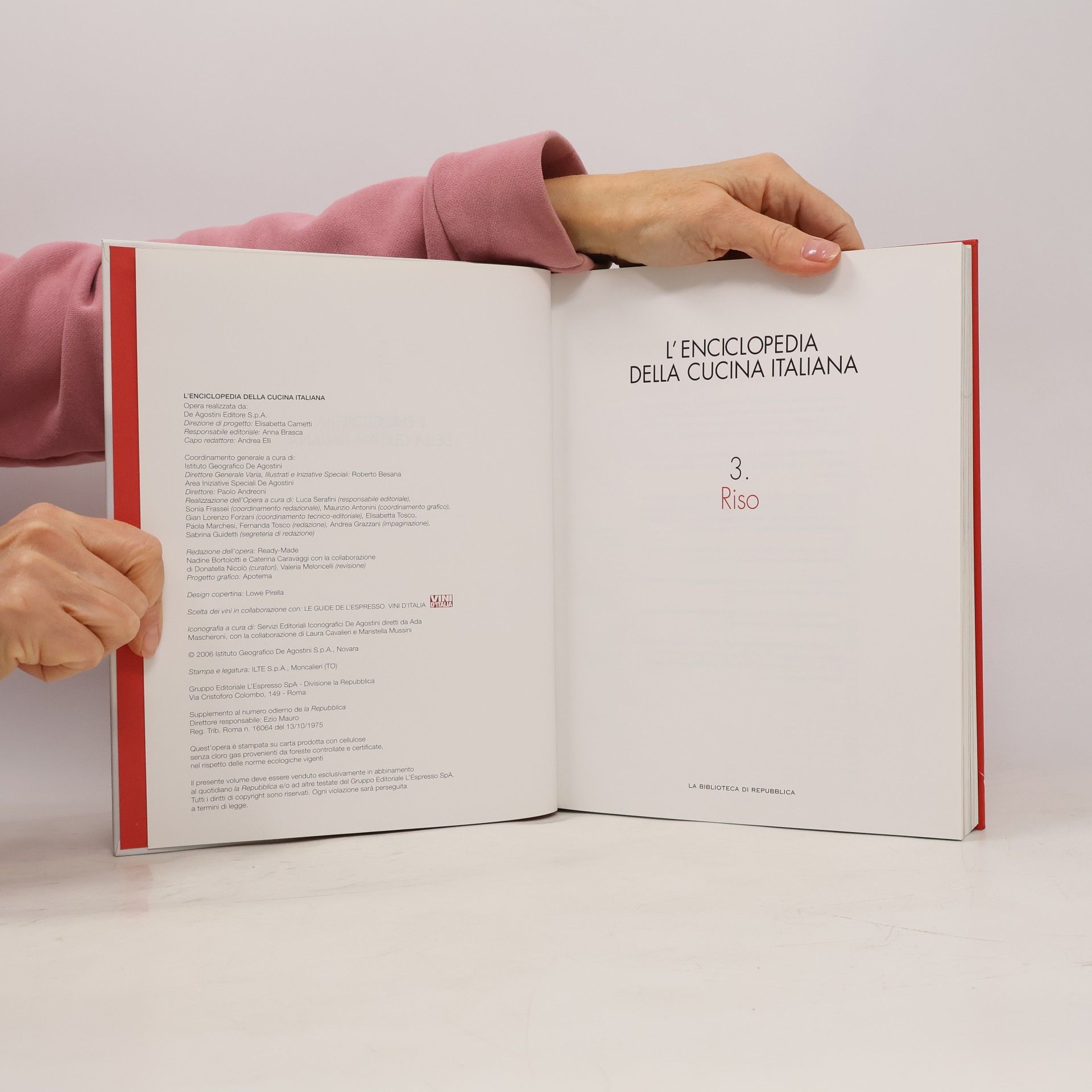 Autorenkollektiv L'Enciclopedia della cucina italiana 3. Riso