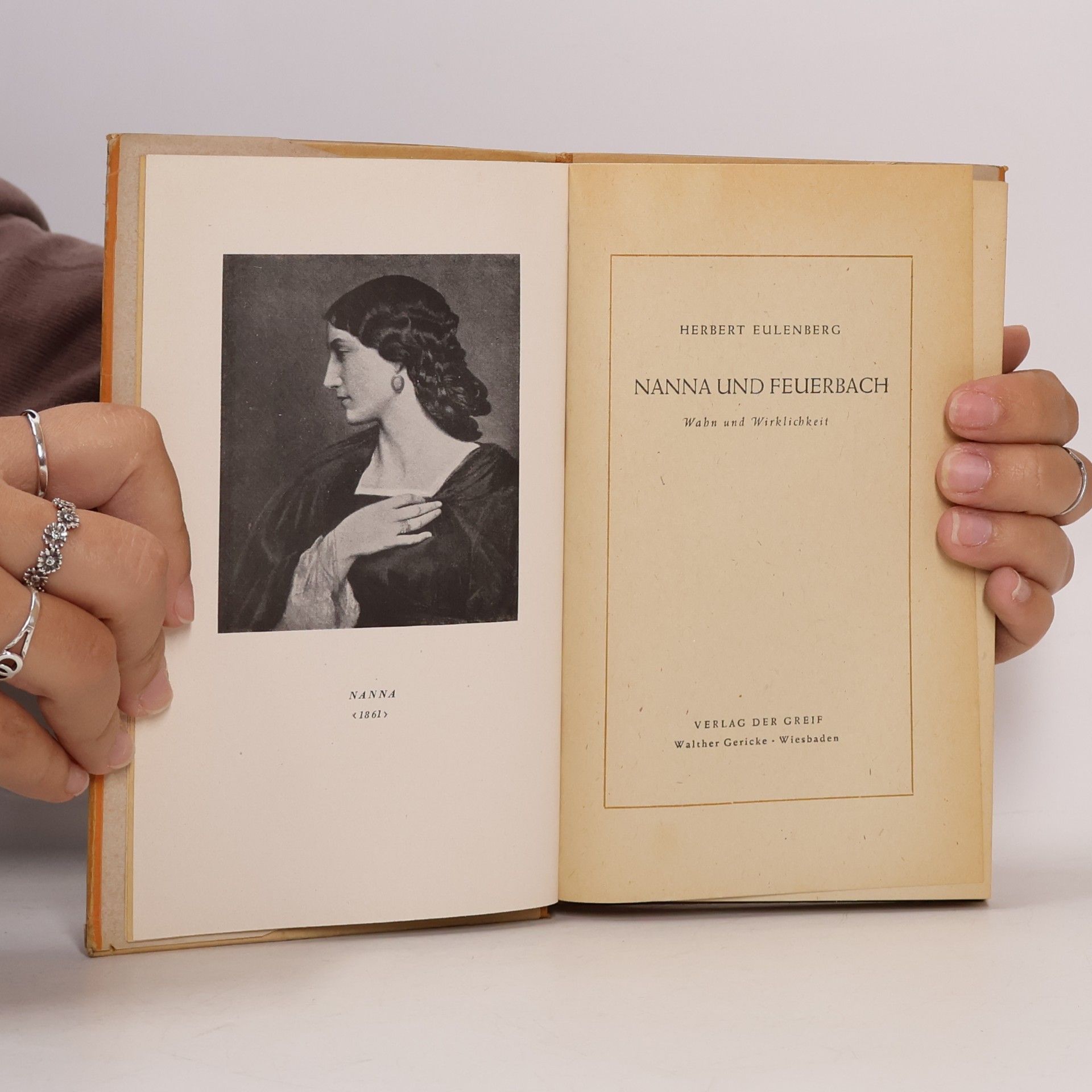 Herbert Eulenberg Nanna und Feuerbach