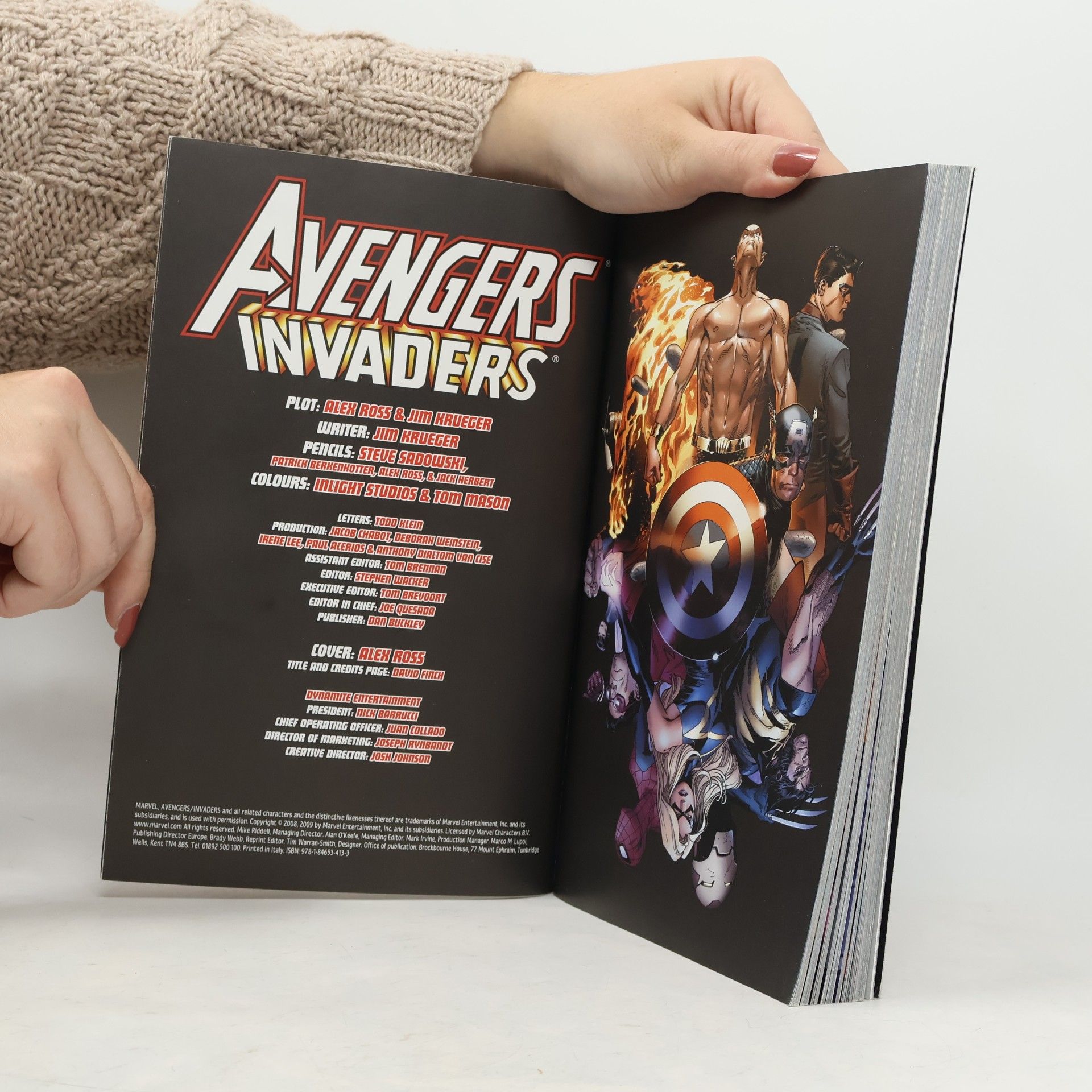 Jim Krueger Avengers/Invaders