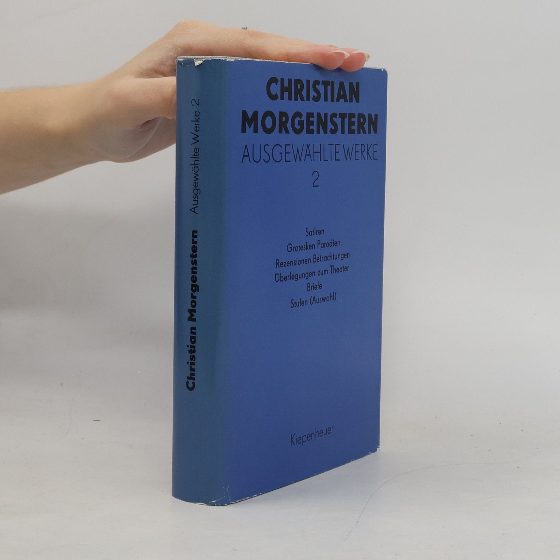 Christian Morgenstern Ausgewählte Werke 2