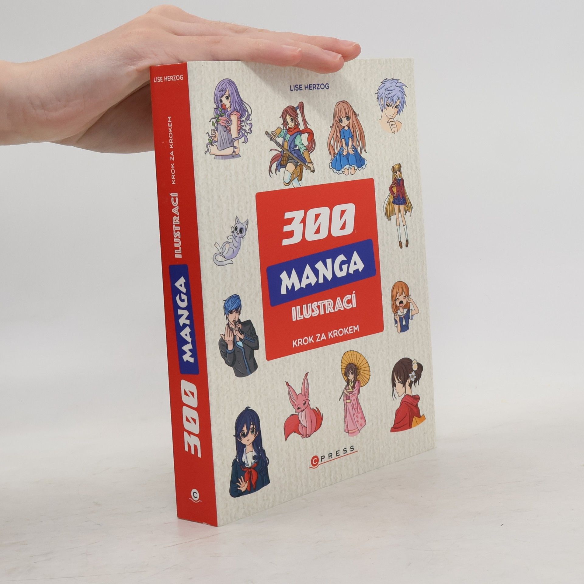 300 manga ilustrací: krok za krokem