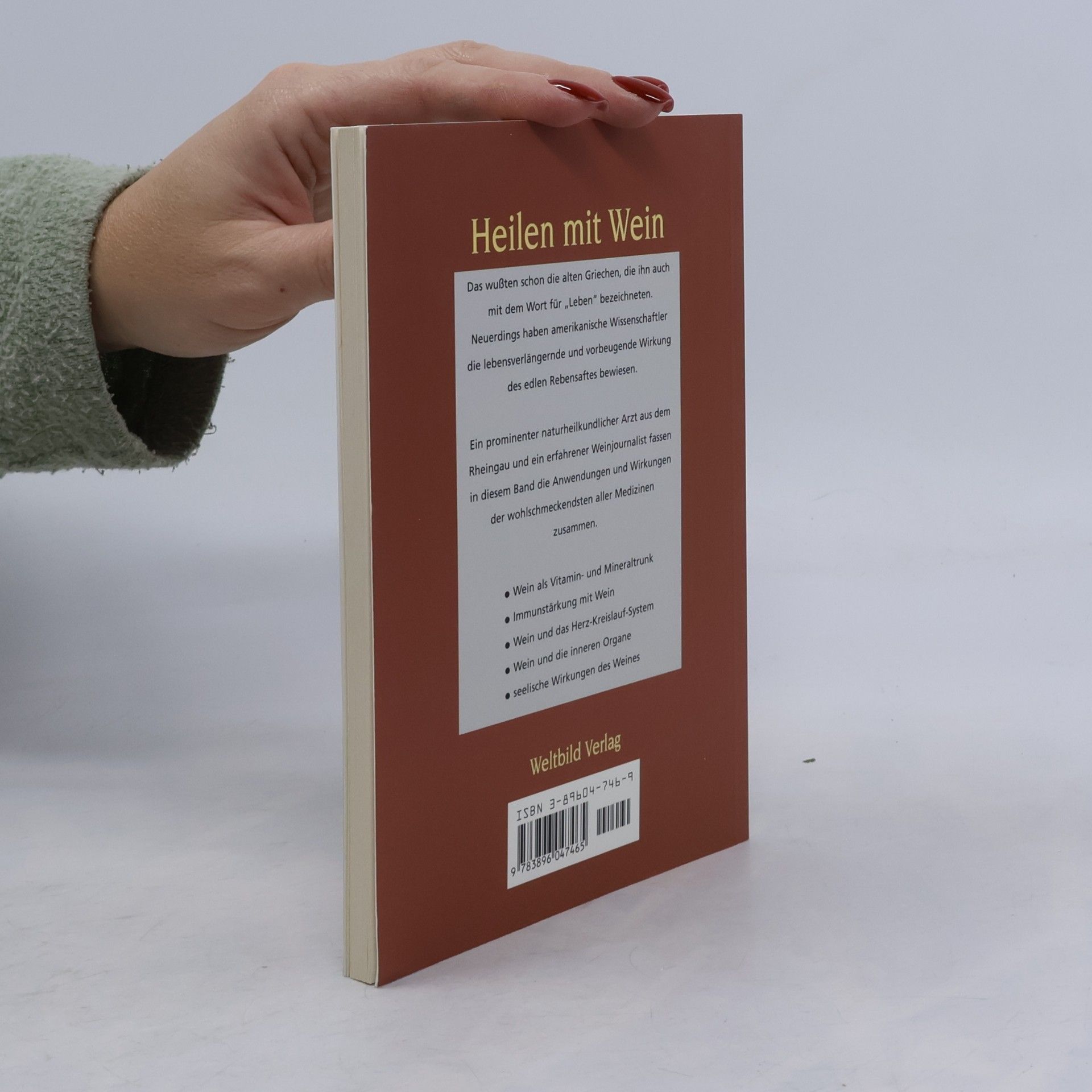Autorenkollektiv Heilen mit Wein