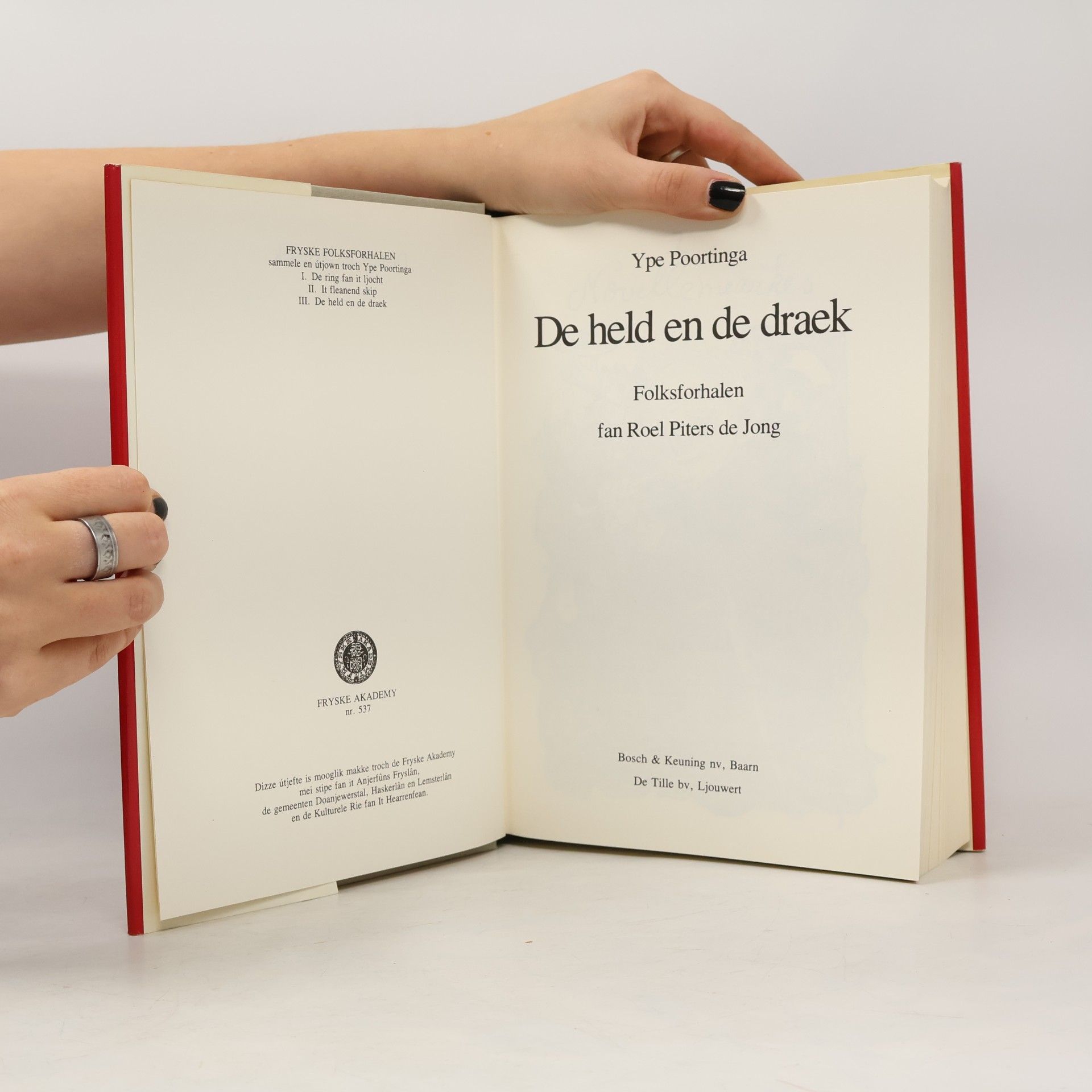 Ype H. Poortinga De held en de draek