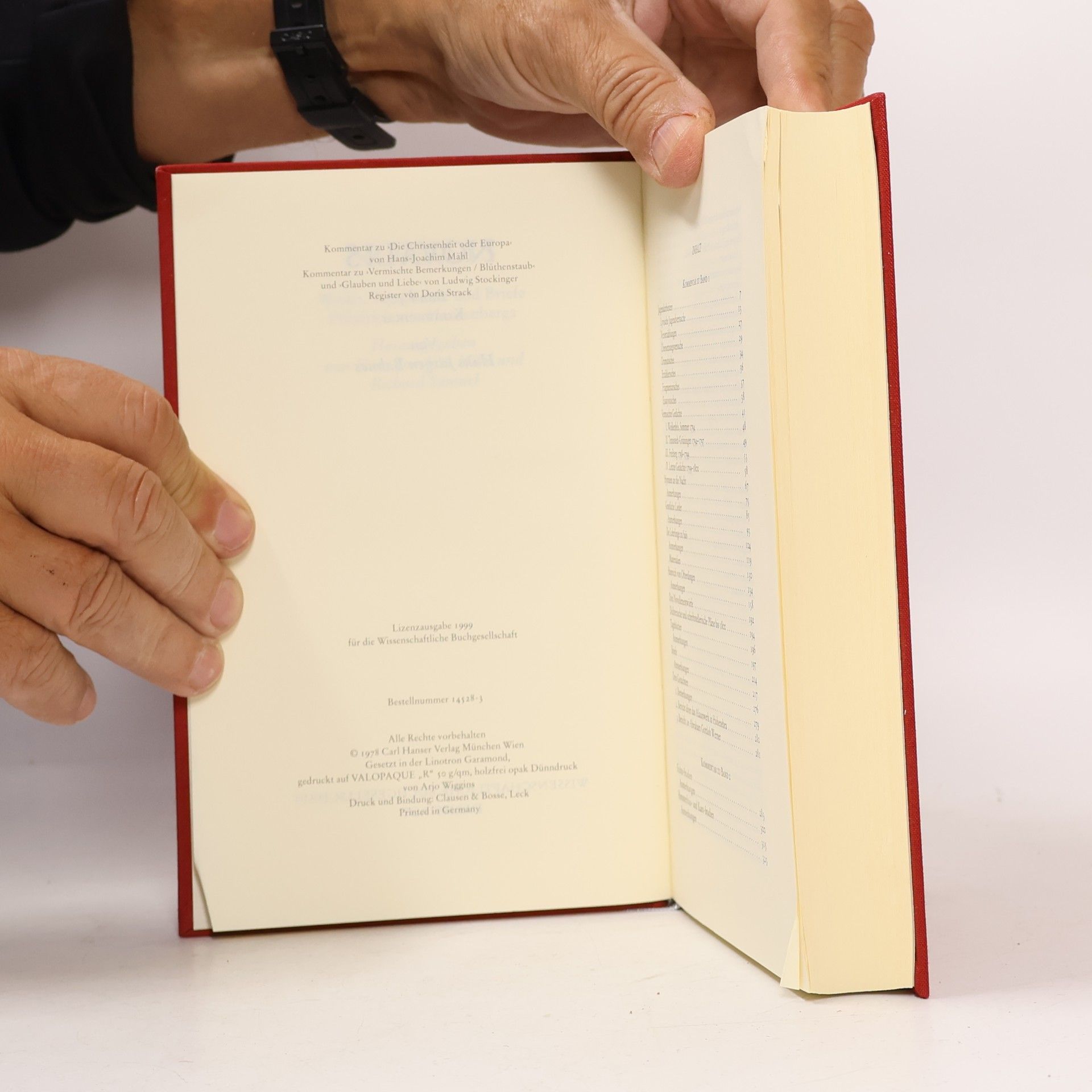Novalis Novalis 1-3