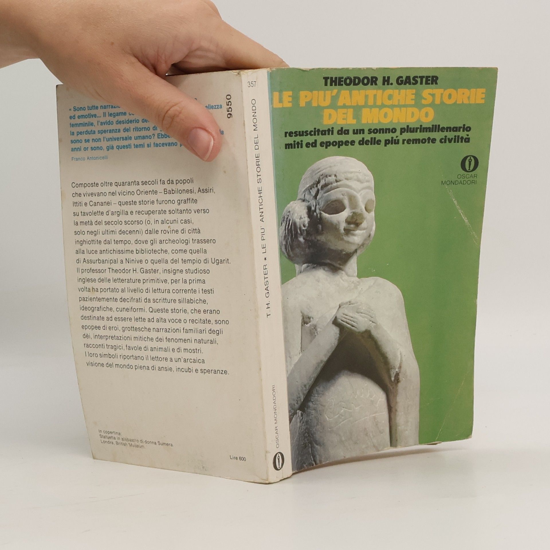 Theodor Herzl Gaster Le più antiche storie del mondo