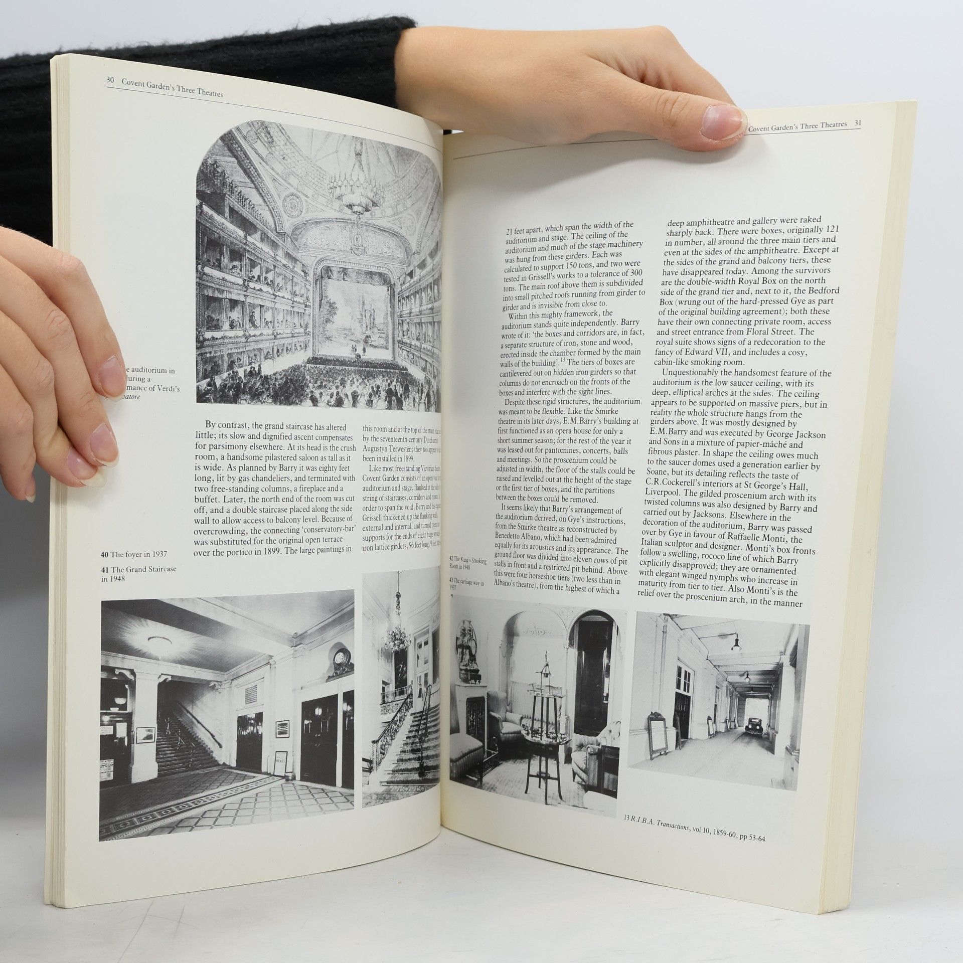 Andrew Saint A History of the Royal Opera House