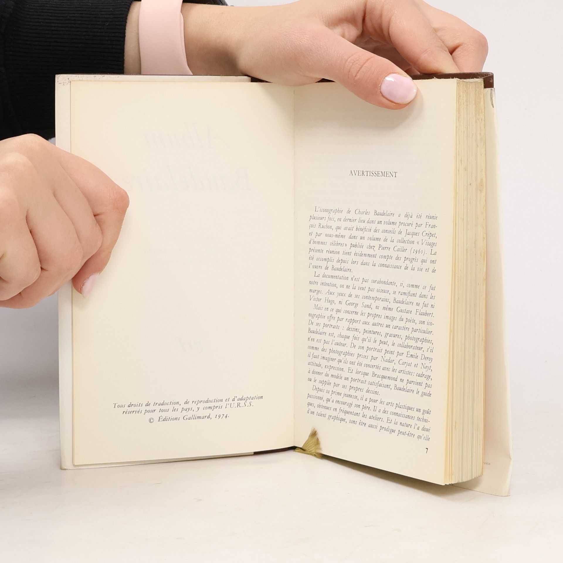 Claude Pichois Album Baudelaire