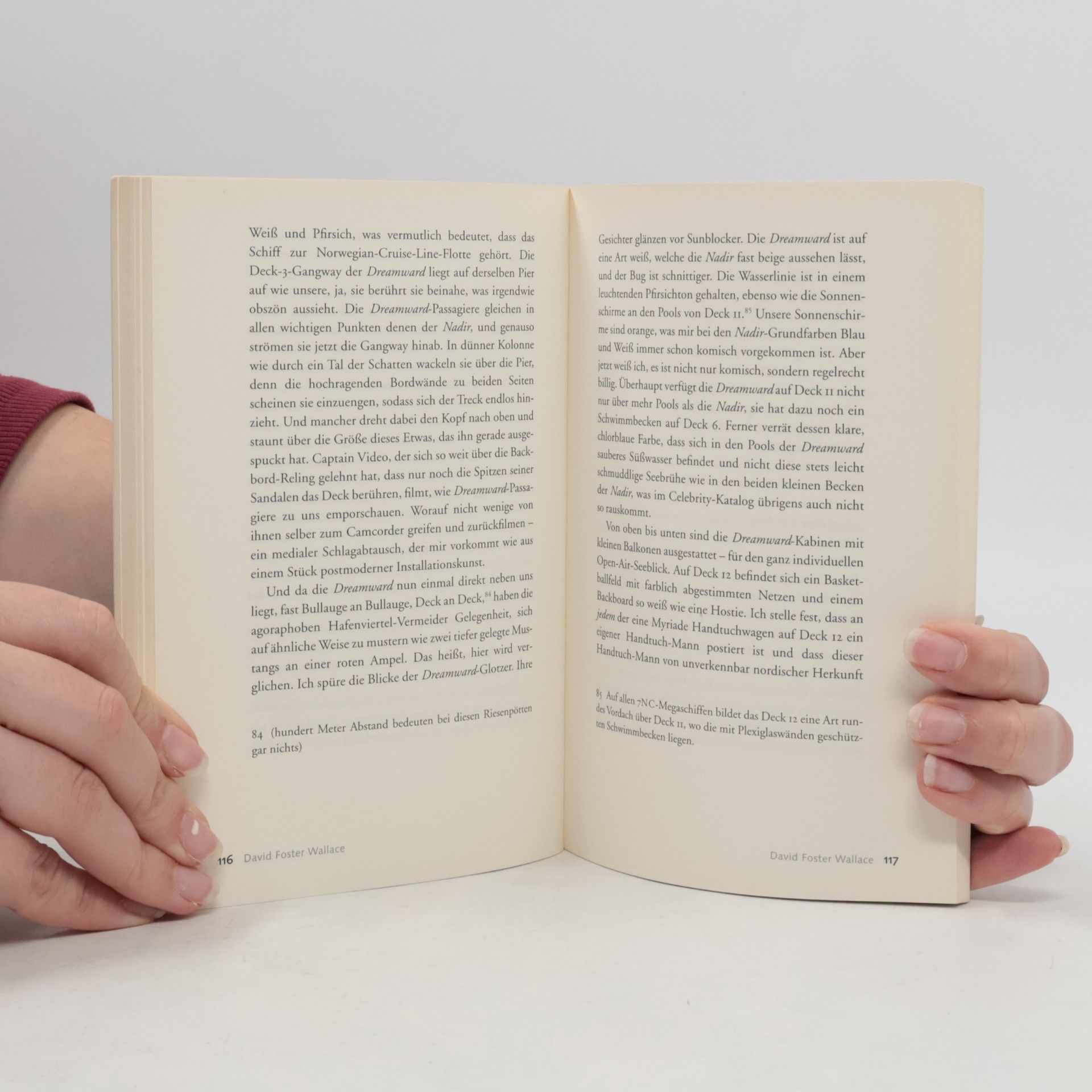 David Foster Wallace Schrecklich amüsant - aber in Zukunft ohne mich