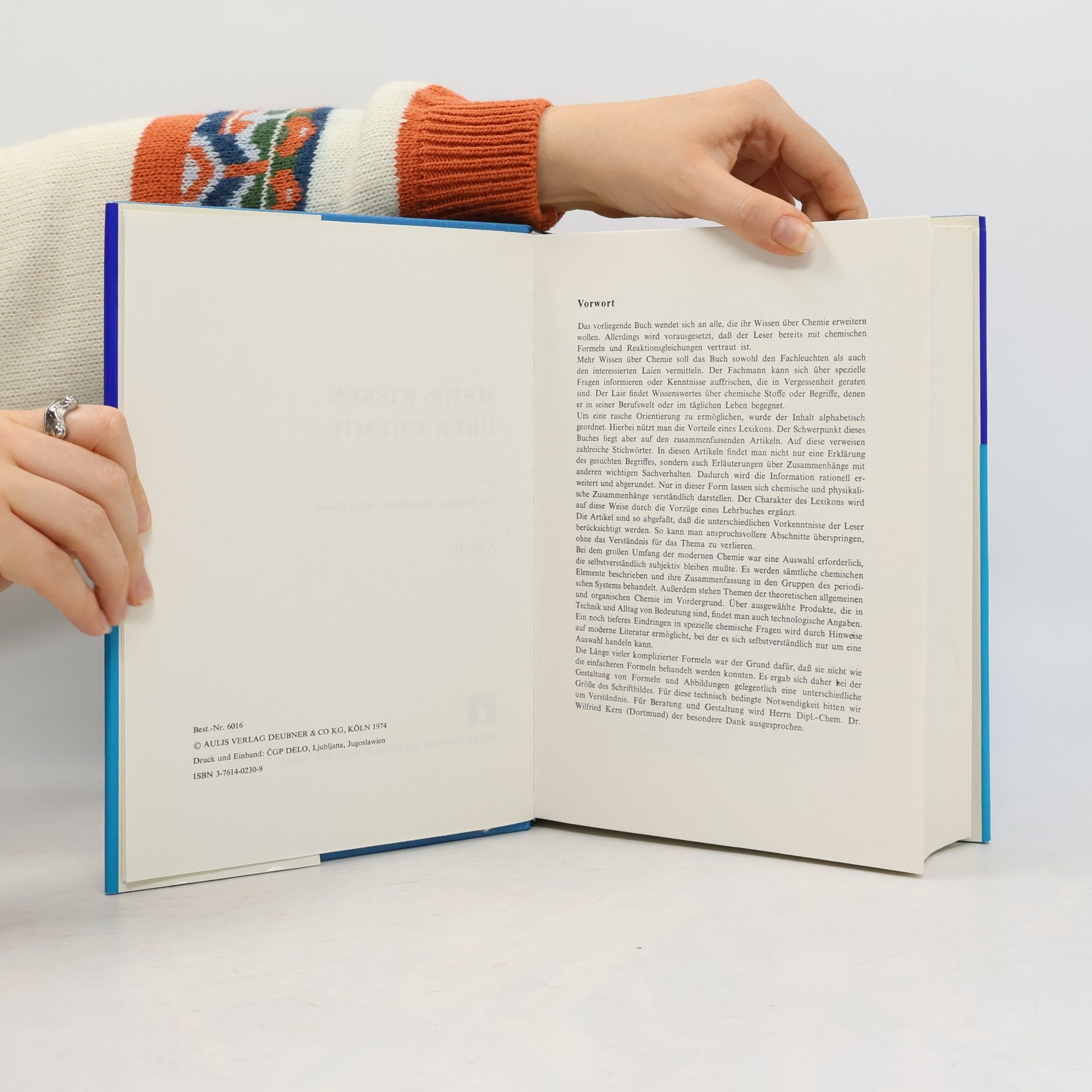 Various authors Mehr Wissen über Chemie A-H