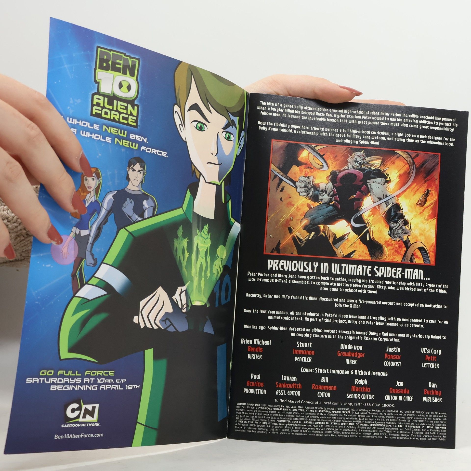 kolektiv Ultimate Spider-Man 121