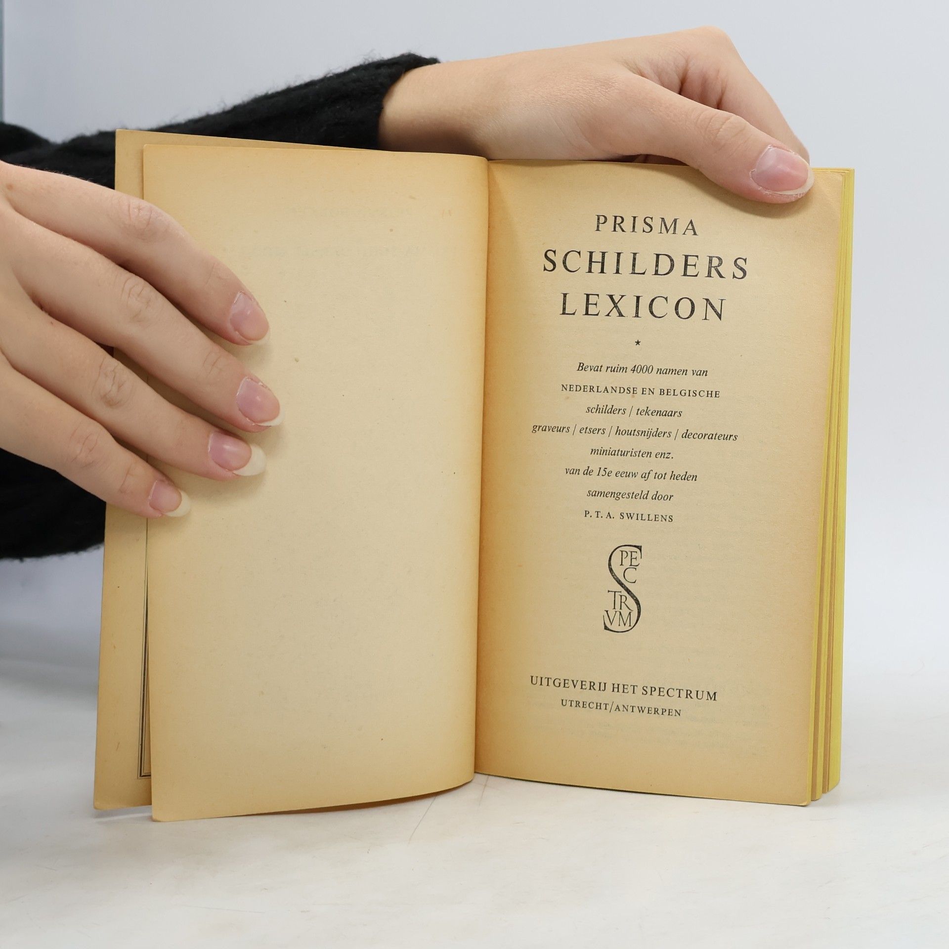 P. T. A. Swillens Prisma Schilders Lexicon
