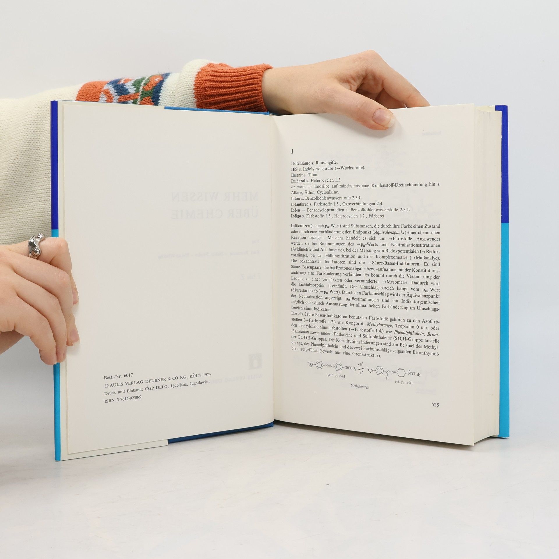 Various authors Mehr Wissen über Chemie I-Z