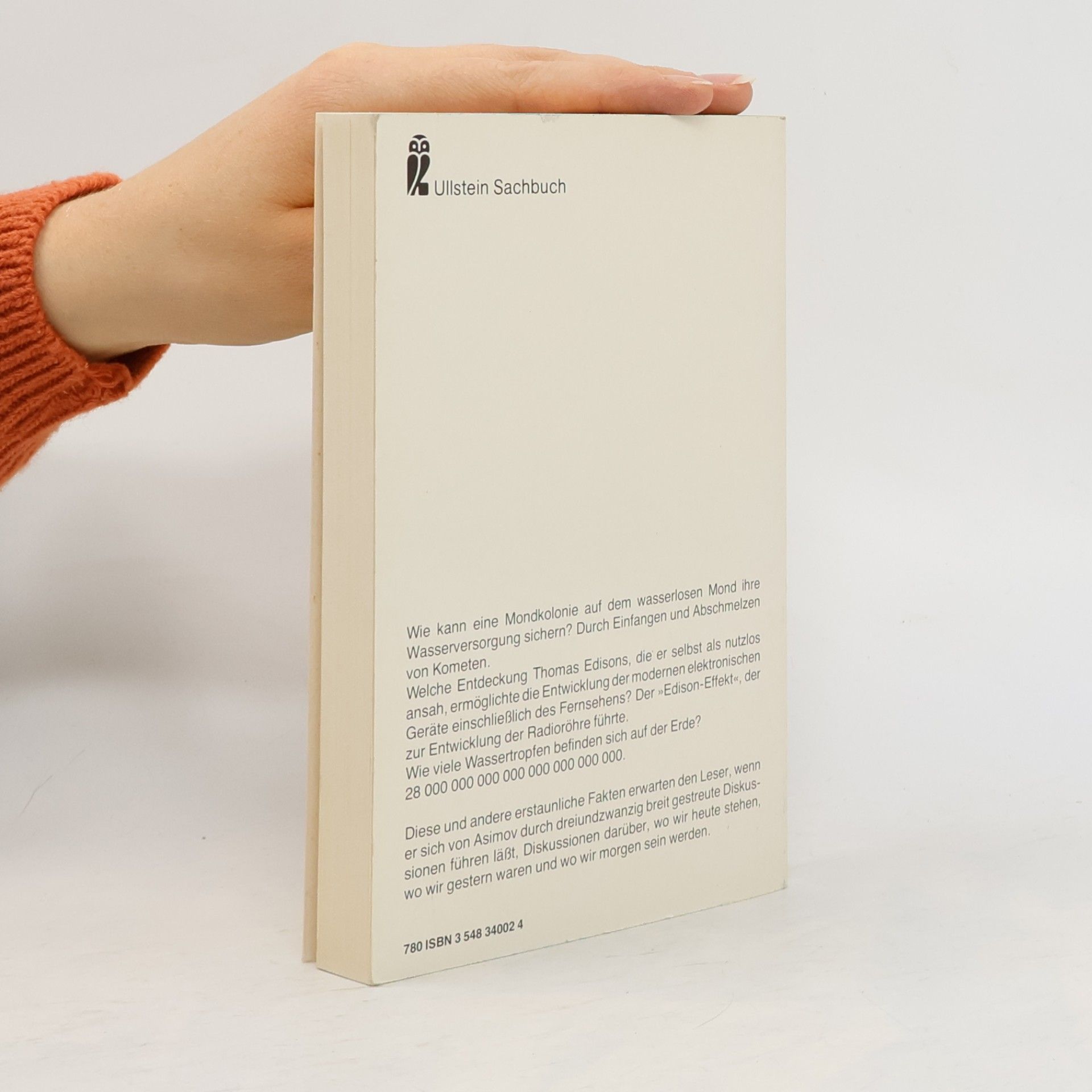 Isaac Asimov Aller Anfang ist Schwere