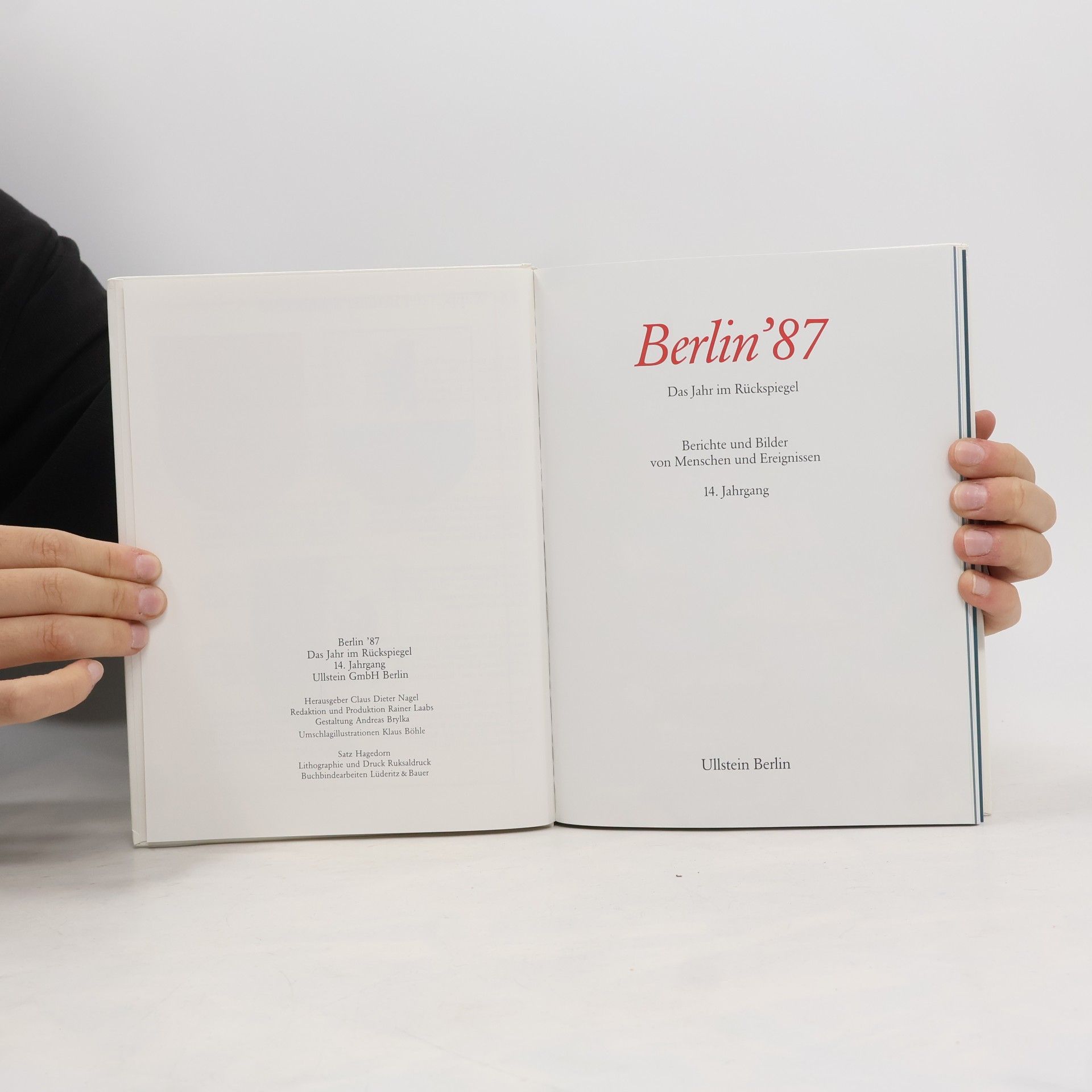 Claus Dieter Nagel Berlin ’87