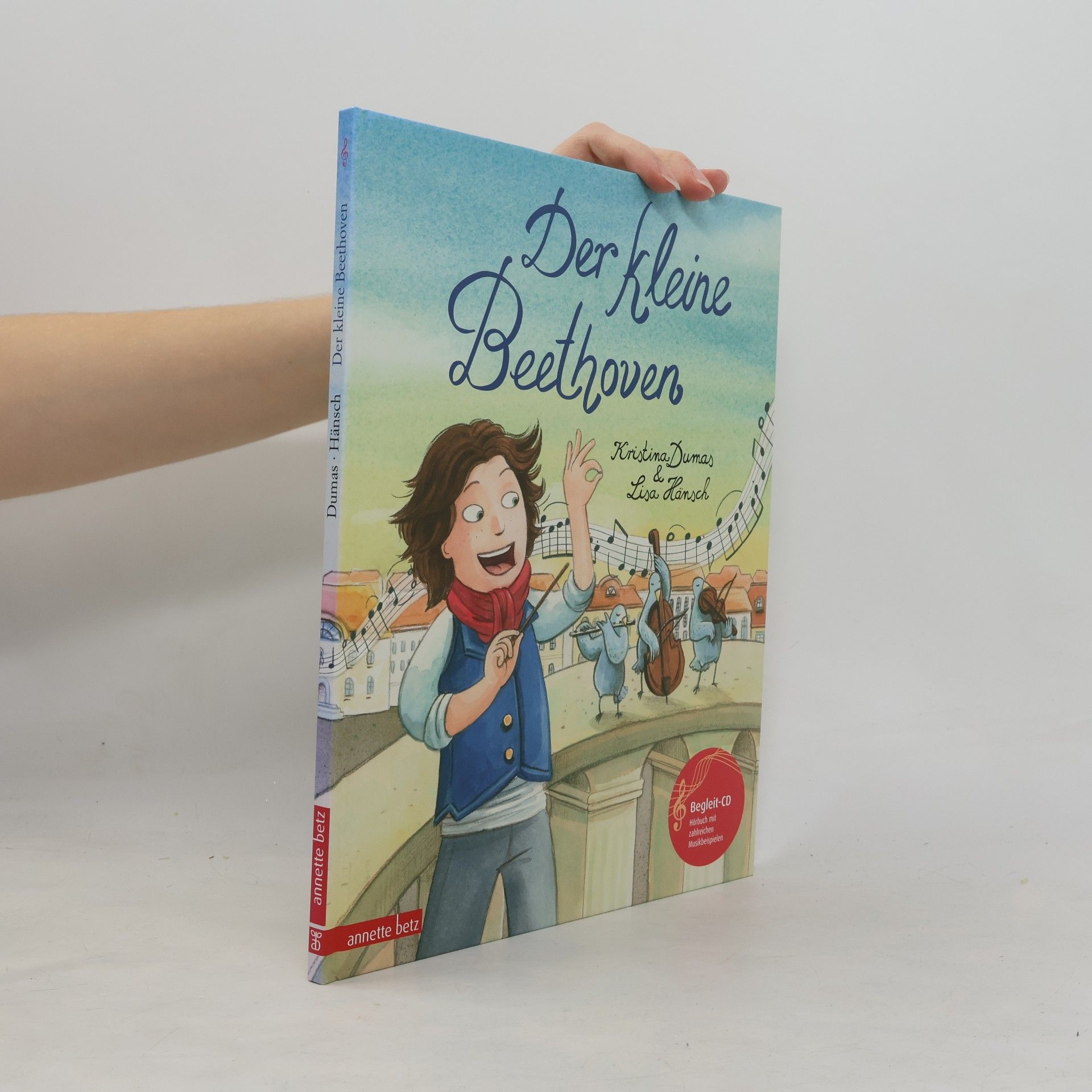 Kristina Dumas Der kleine Beethoven, m. Audio-CD Begleit-CD Hörbuch mit zahlreichen Musikbeispielen
