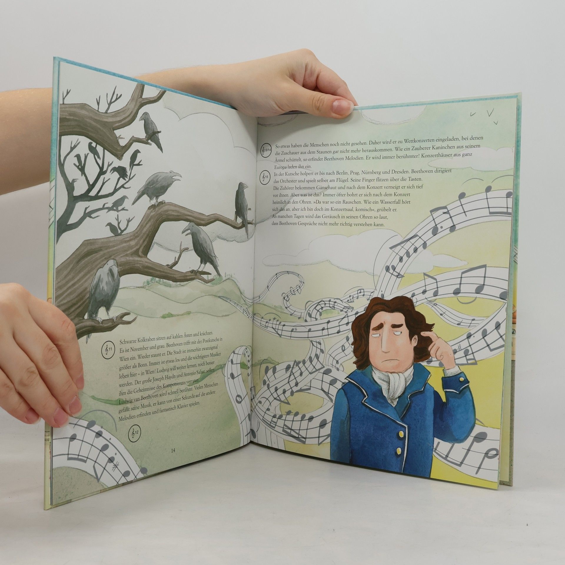 Kristina Dumas Der kleine Beethoven, m. Audio-CD Begleit-CD Hörbuch mit zahlreichen Musikbeispielen
