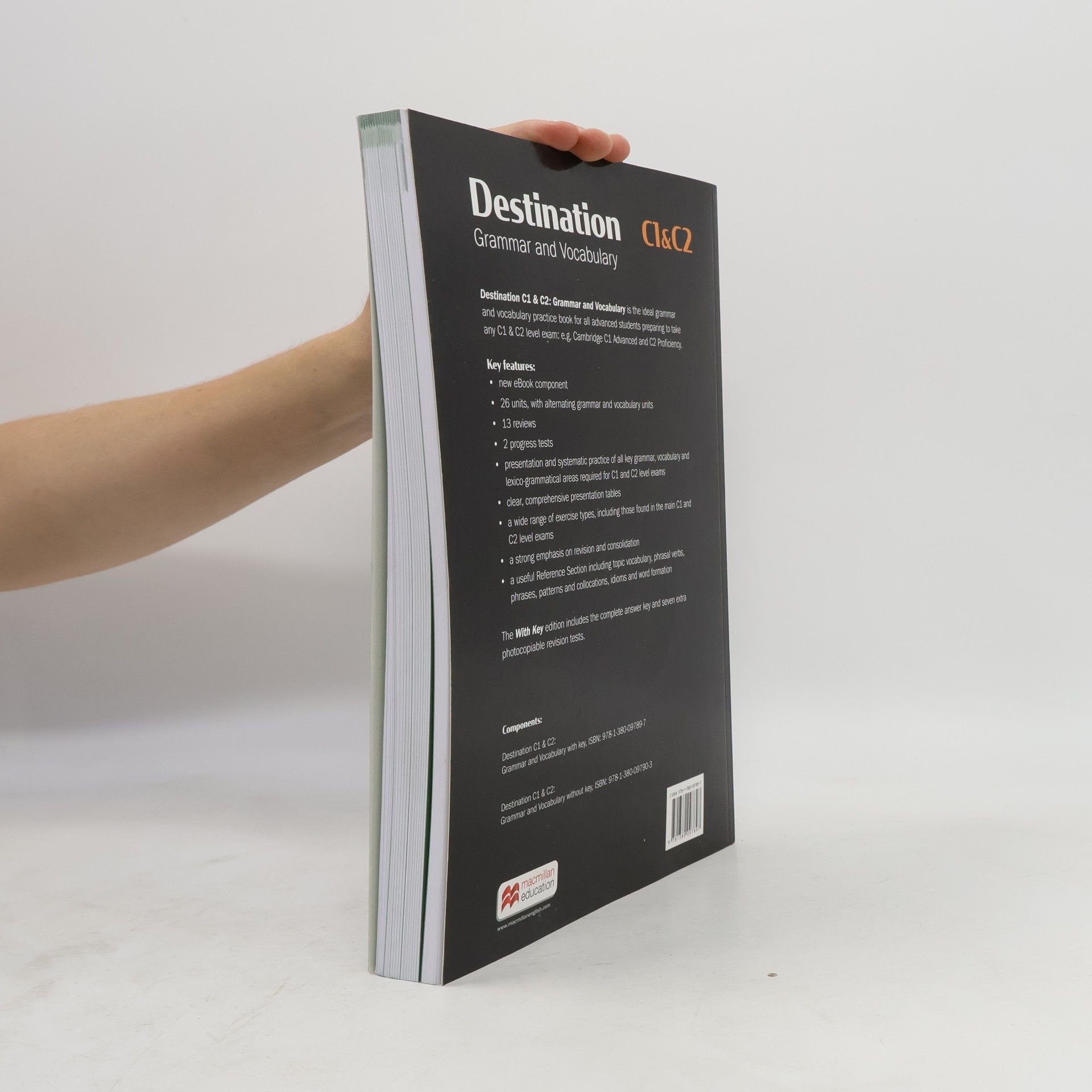 Macmillan Destination C1/C2 - Student's Book with answer key. New eBook component included.