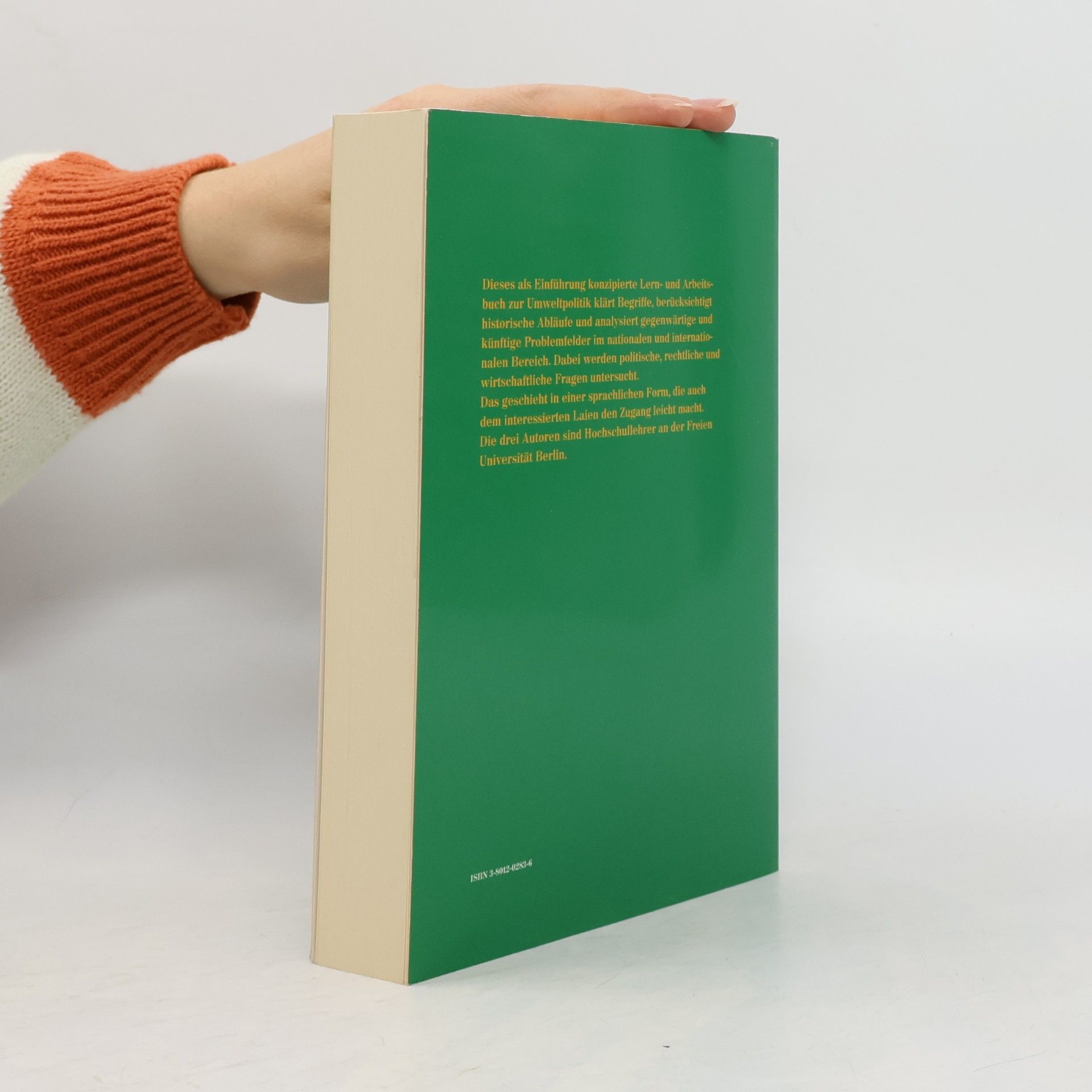 Martin Jänicke Lern- und Arbeitsbuch Umweltpolitik