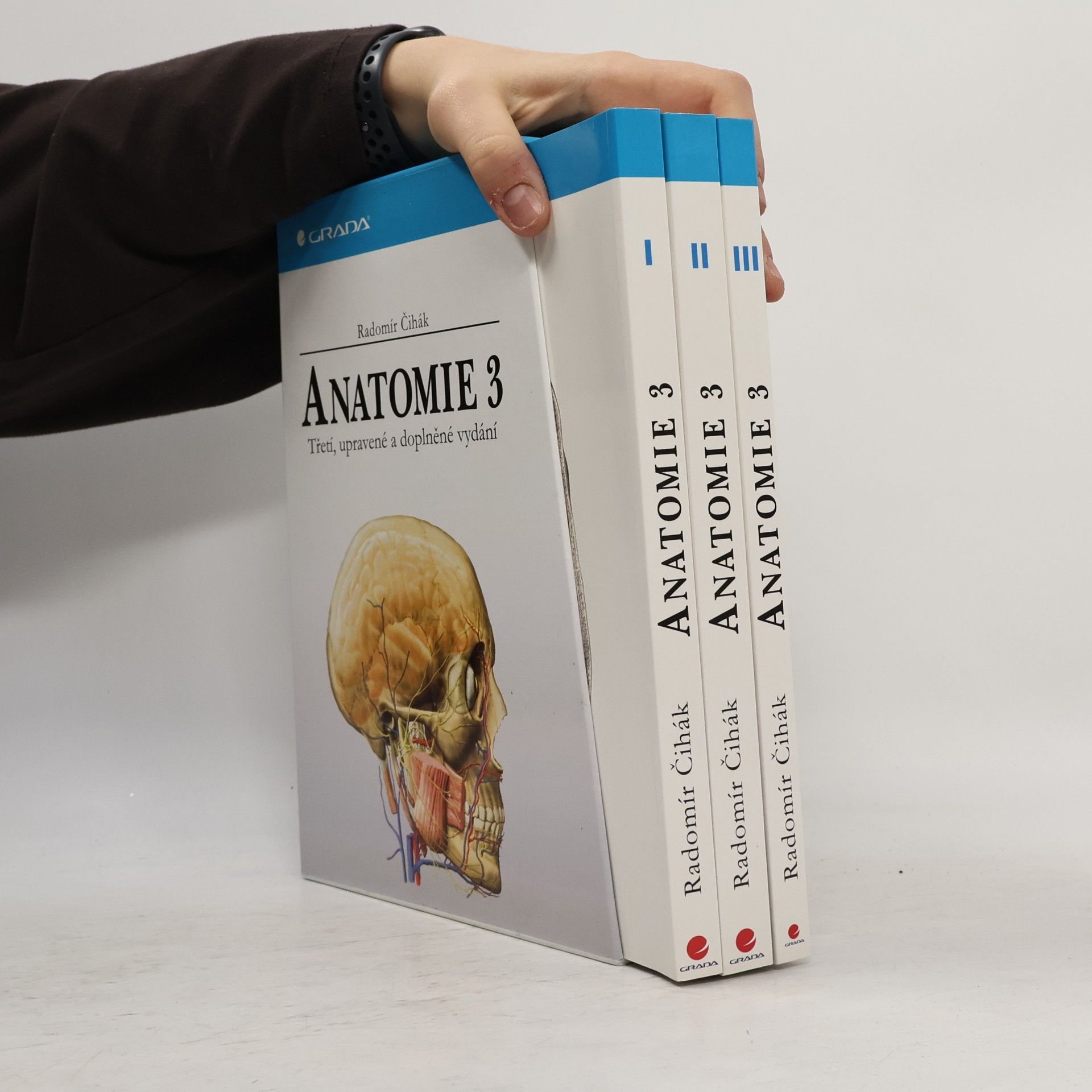 Radomír Čihák Anatomie 3. Svazky I-III