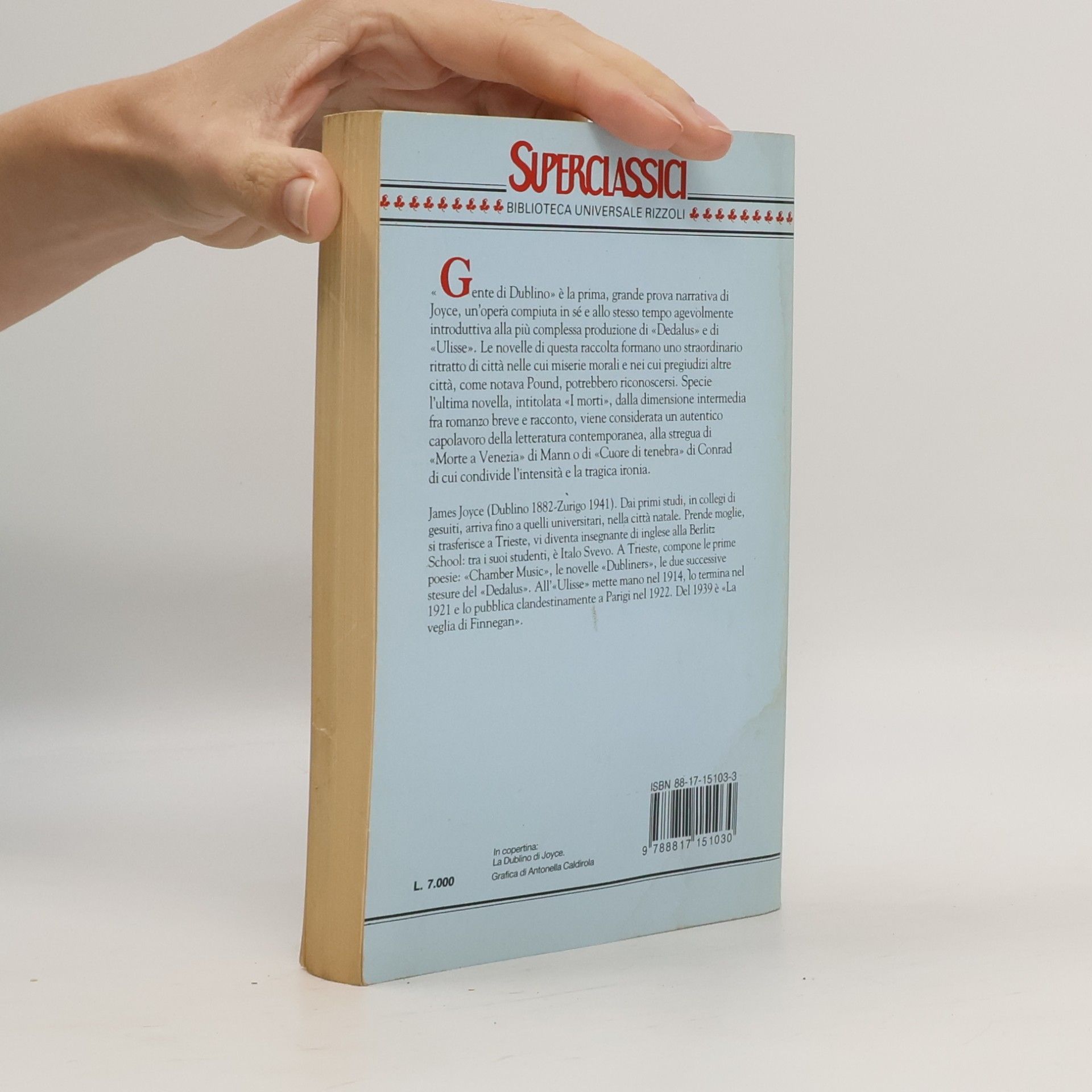 James Joyce Superclassici - 3: Gente di Dublino