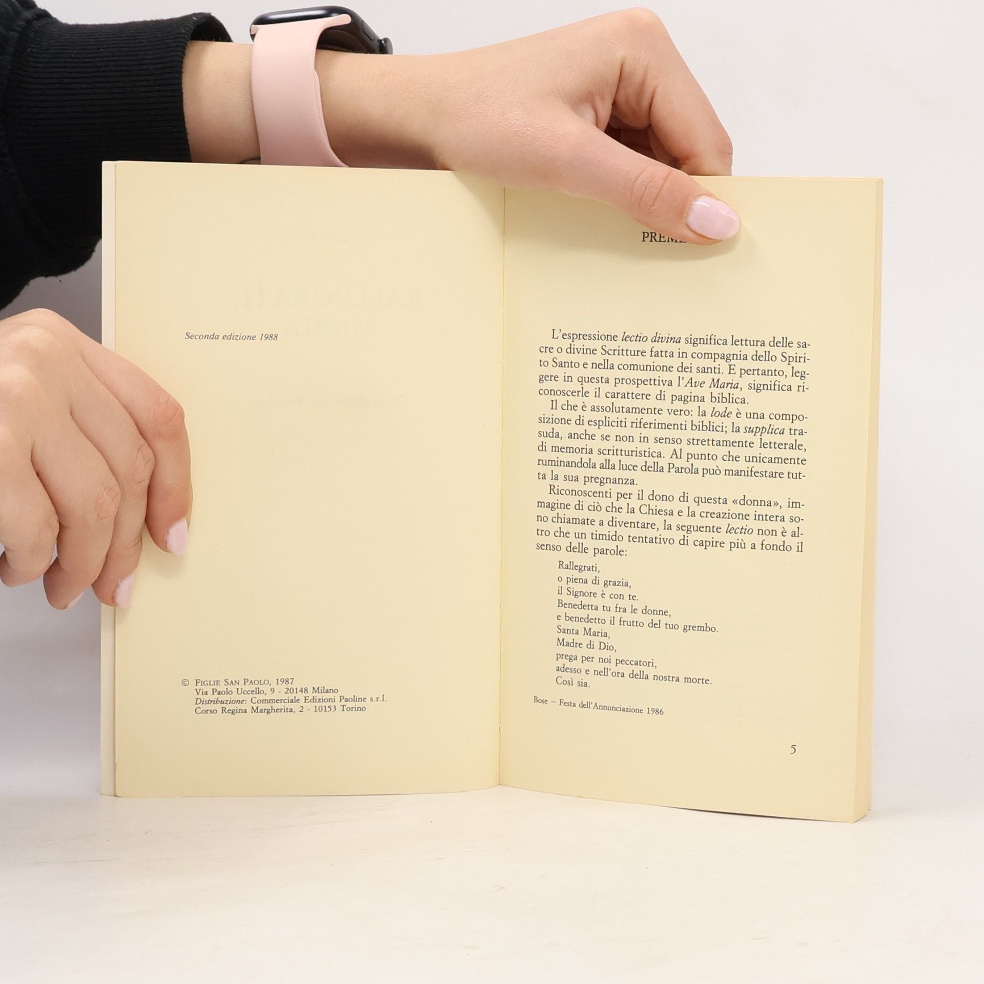 Giancarlo Bruni Rallegrati, Maria 4