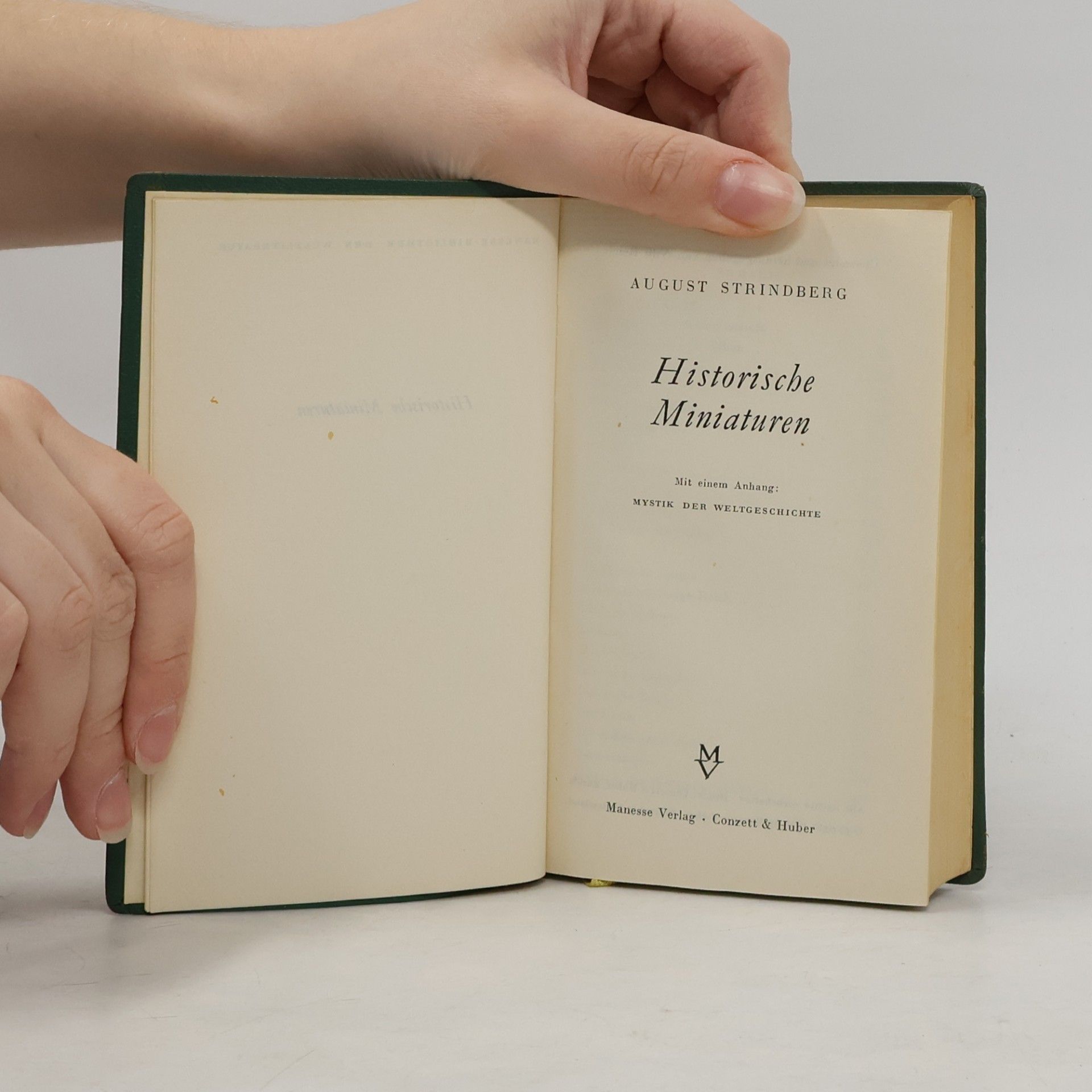 Strindberg Historische Miniaturen