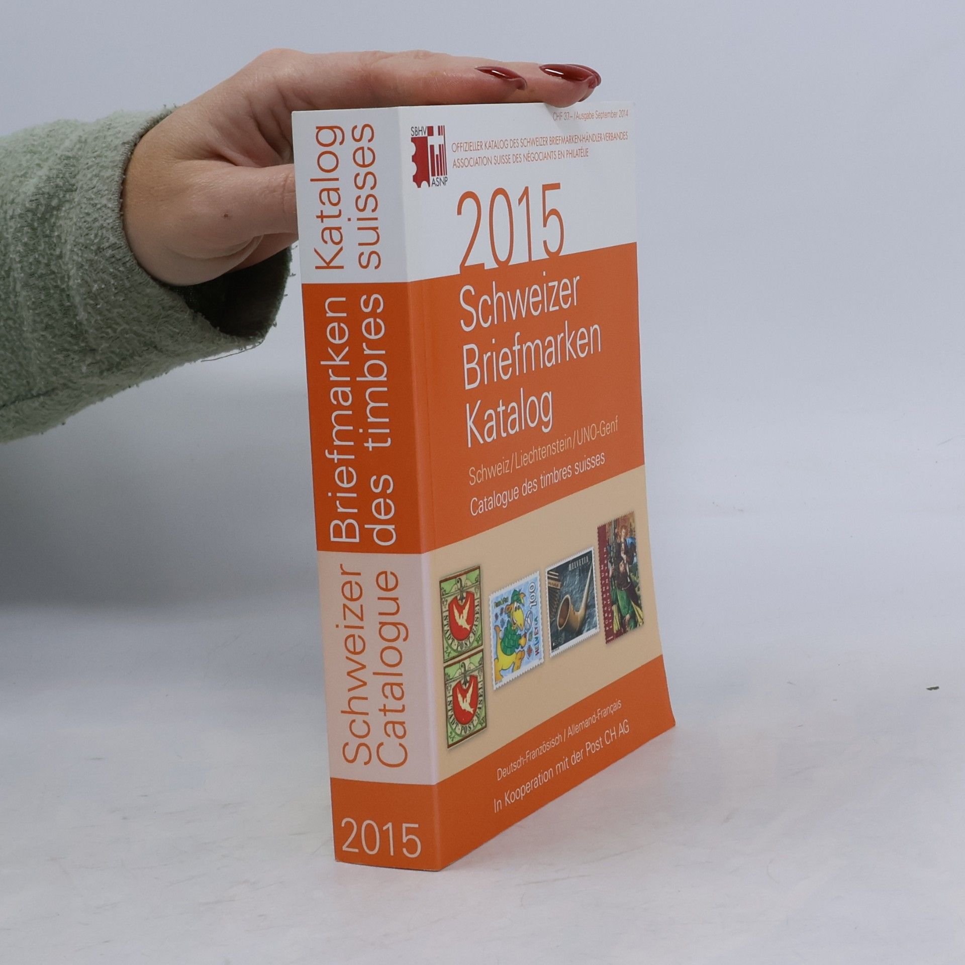 kolektiv Schweizer Briefmarken Katalog 2015