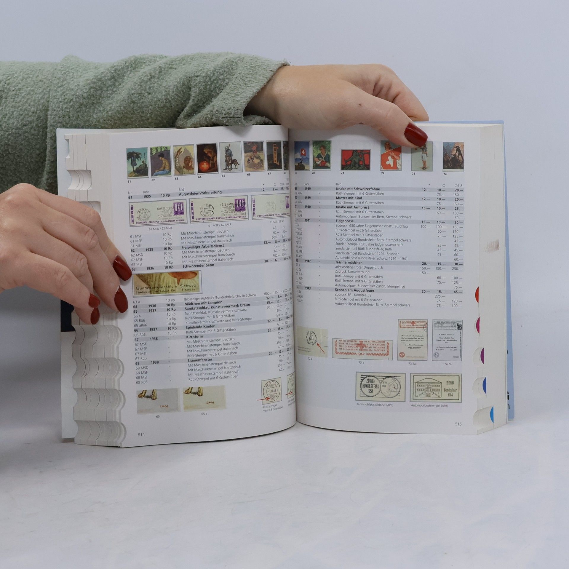 kolektiv Schweizer Briefmarken Katalog 2015