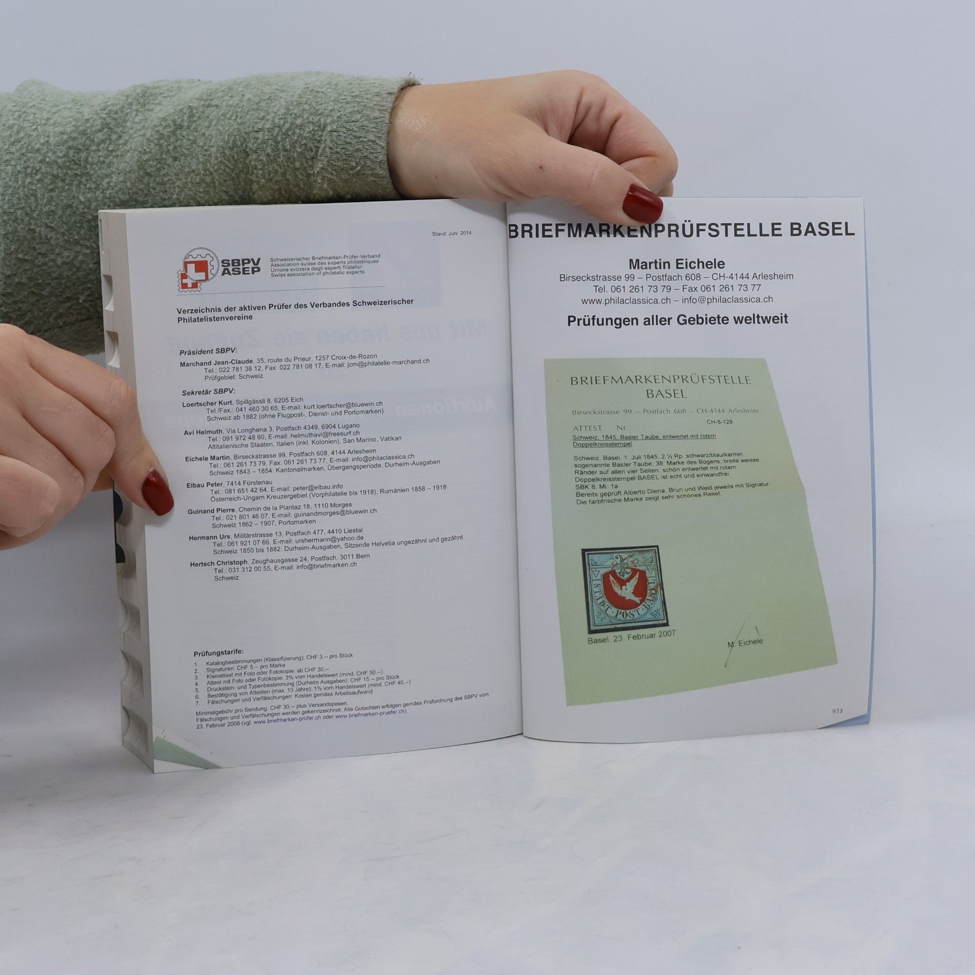 kolektiv Schweizer Briefmarken Katalog 2015