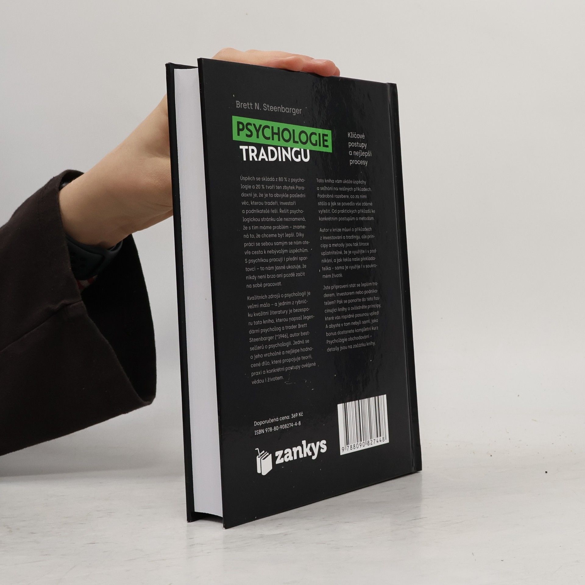 Brett N. Steenbarger Psychologie tradingu
