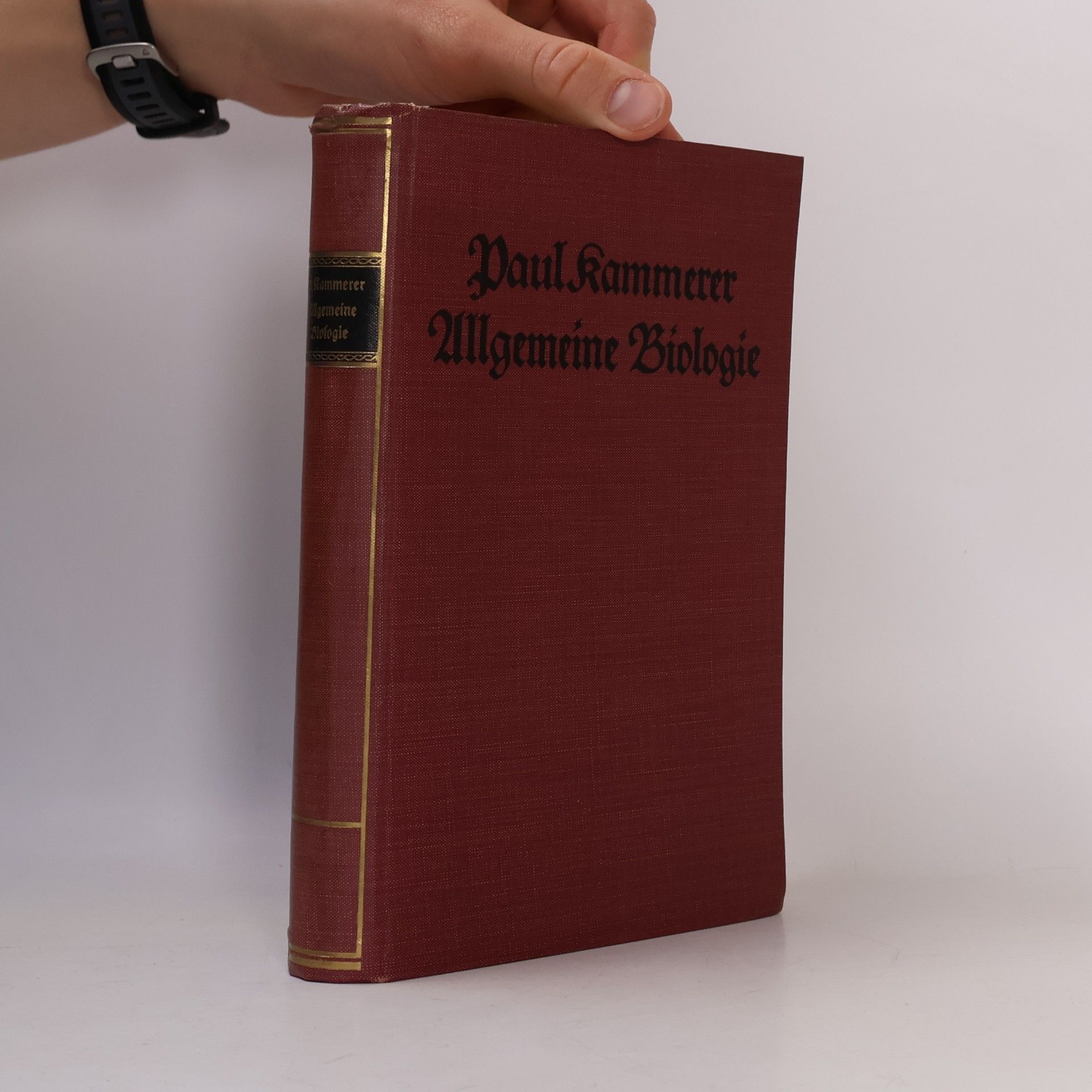 Paul Kammerer Allgemeine Biologie