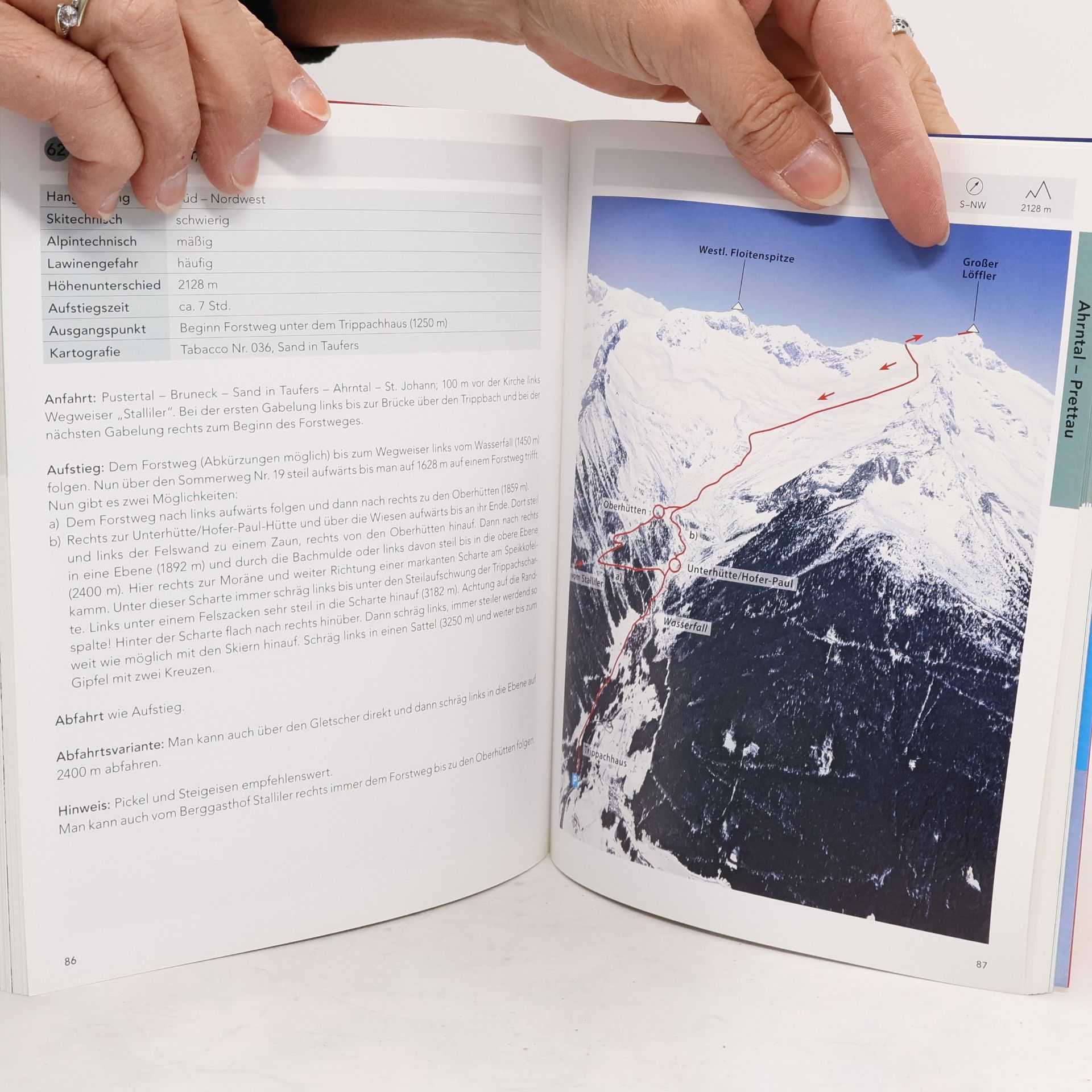 Ulrich Kössler Skitouren - Unteres Pustertal und Tauferer Ahrntal