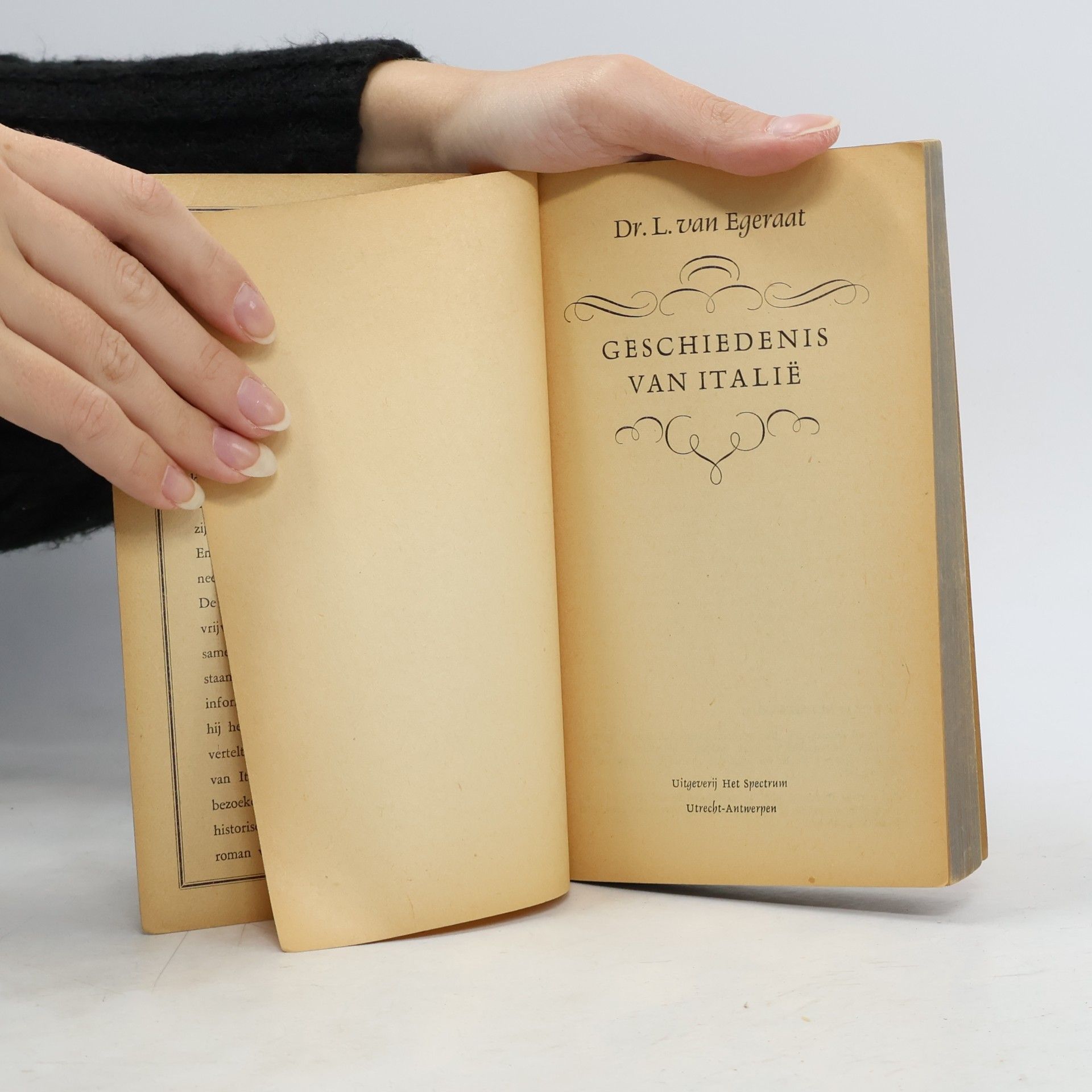 Dr. L. Van Egeraat Geschiedenis van Italië